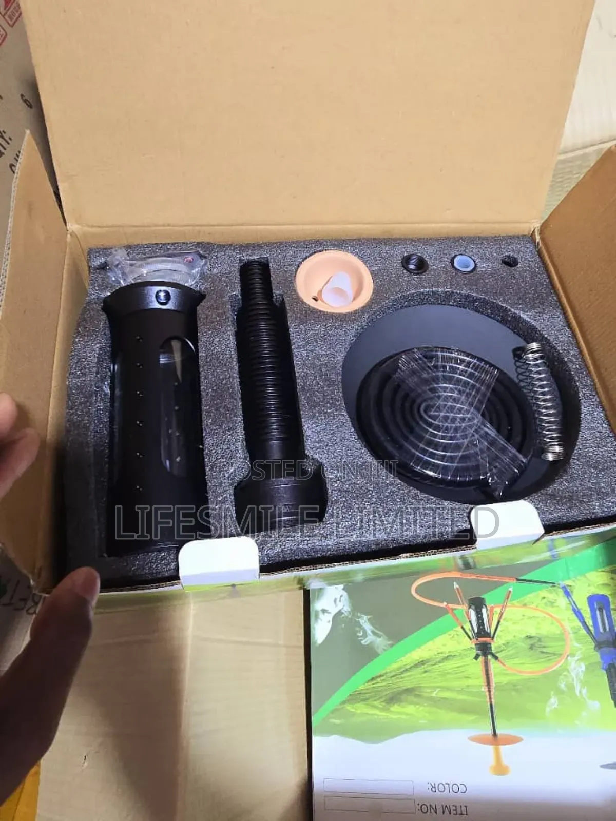 Giant Shisha Pot With 4stands