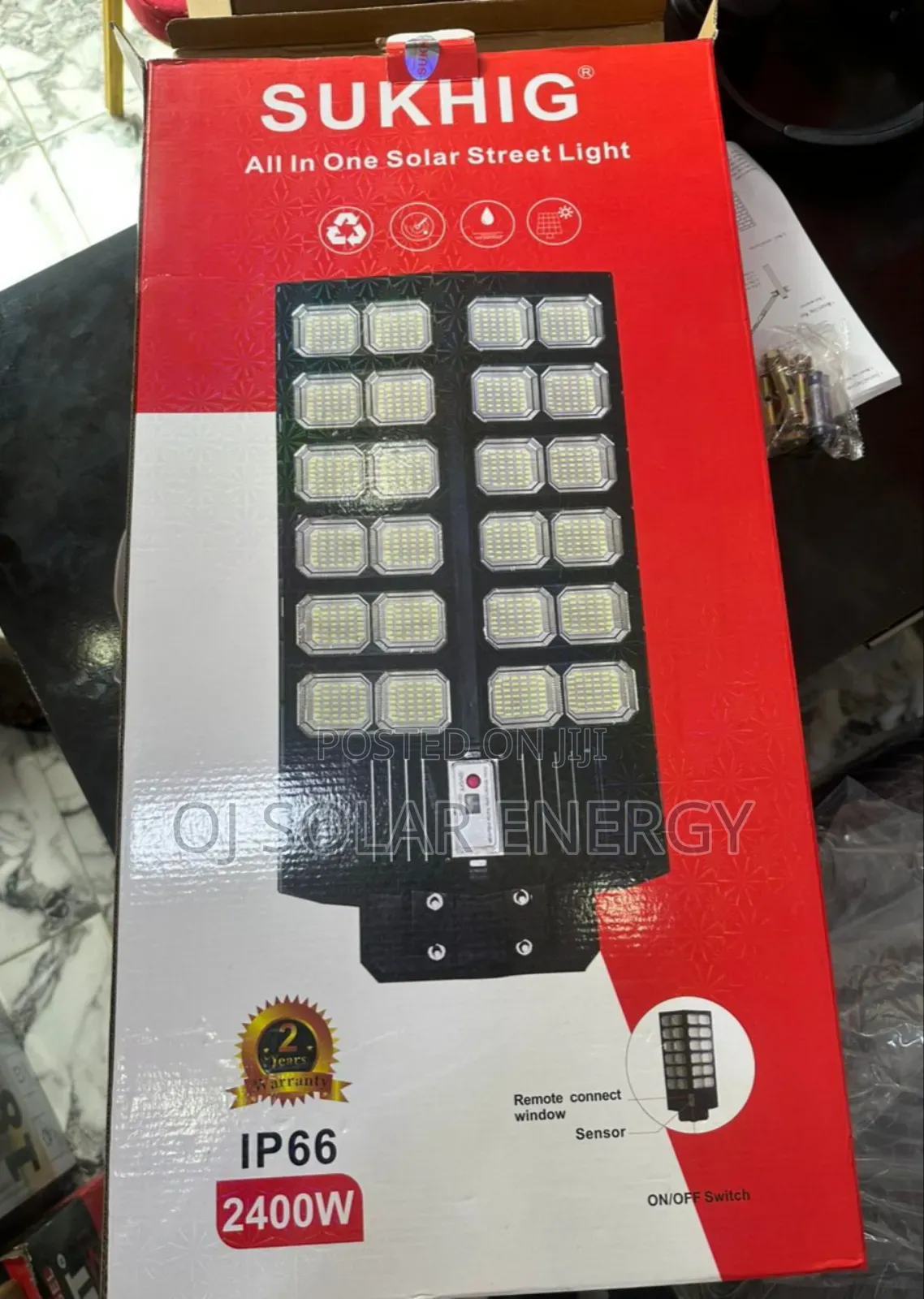 Sukhig 2400watt Solar Light