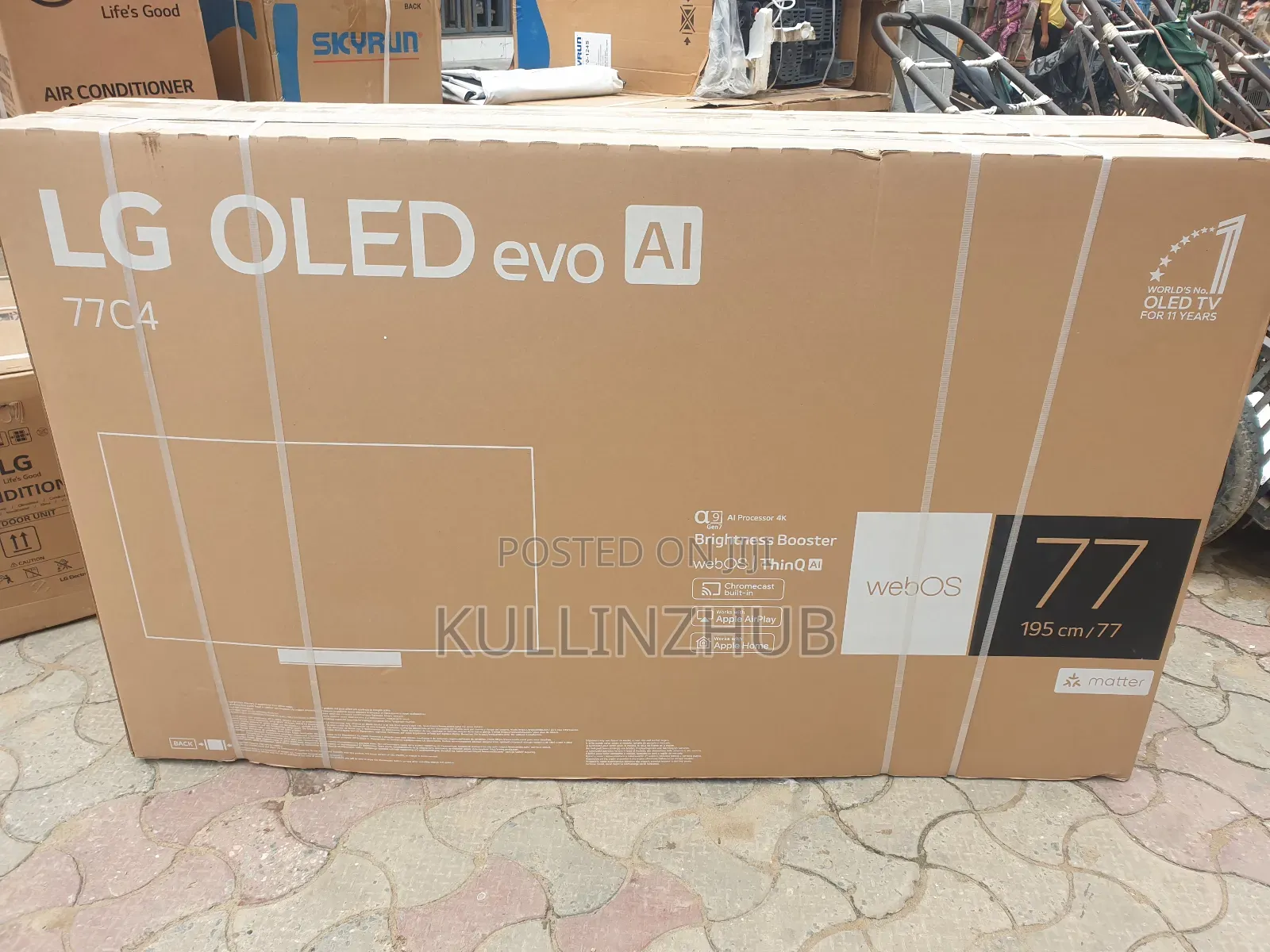 Lg 77 Inch Oled Evo Smart Split Screen Thinq Ai