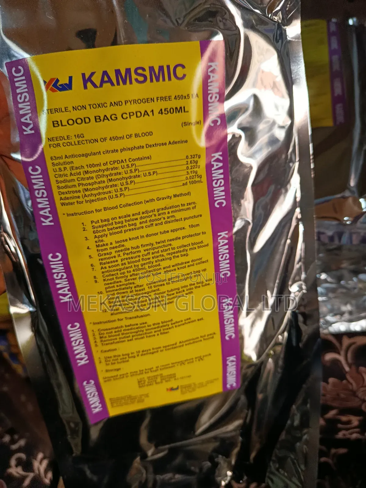 Blood Bag 450ml