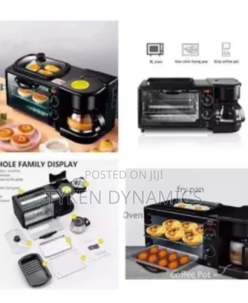 Kenwood 3 in 1 Breakfast Maker/ Breakfast Machine