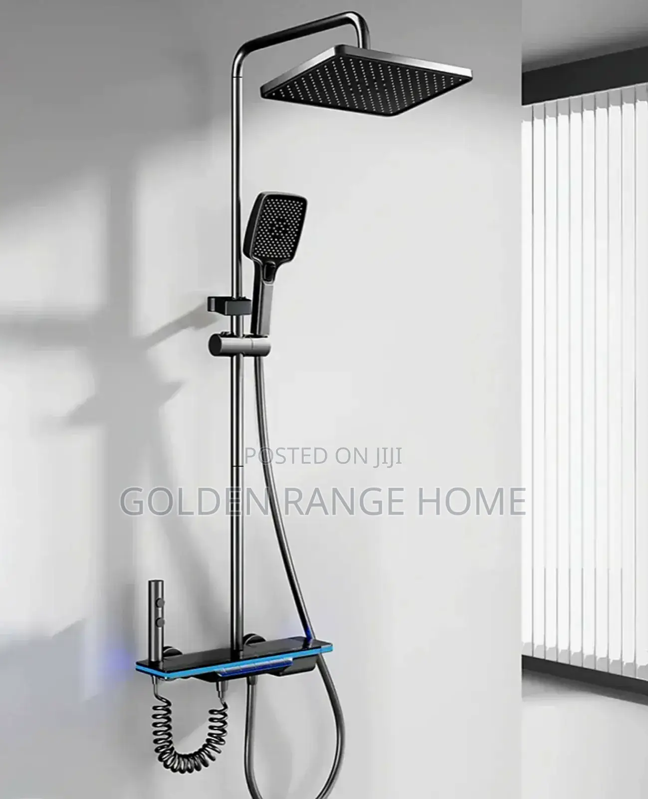 Intelligent Led Digital Display Shower Mixer Set