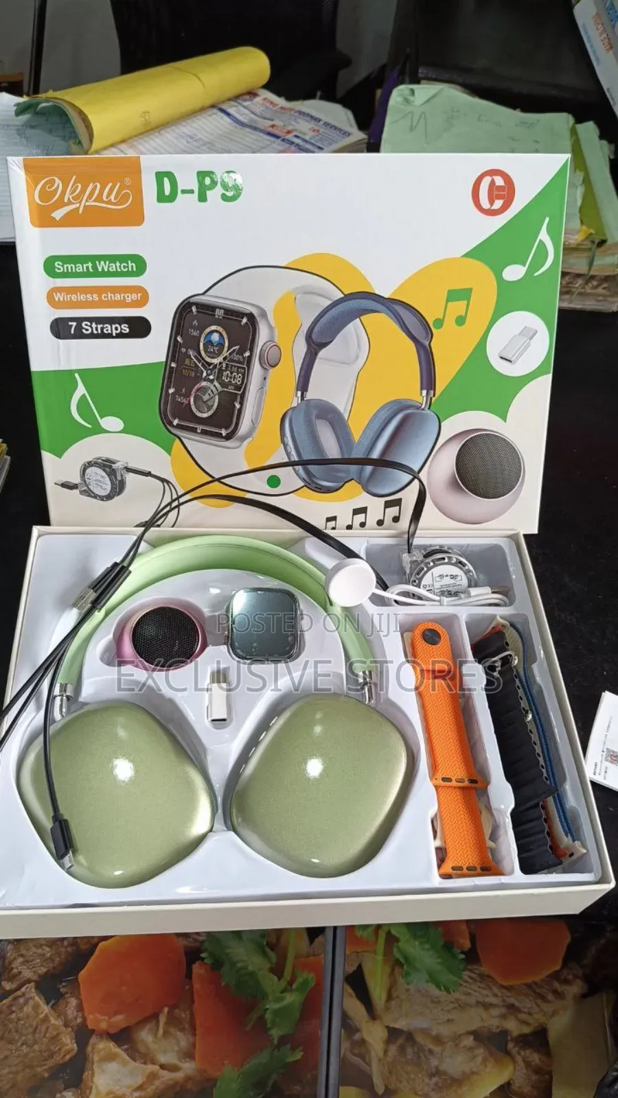D-p9 Smartwatch Combo Set