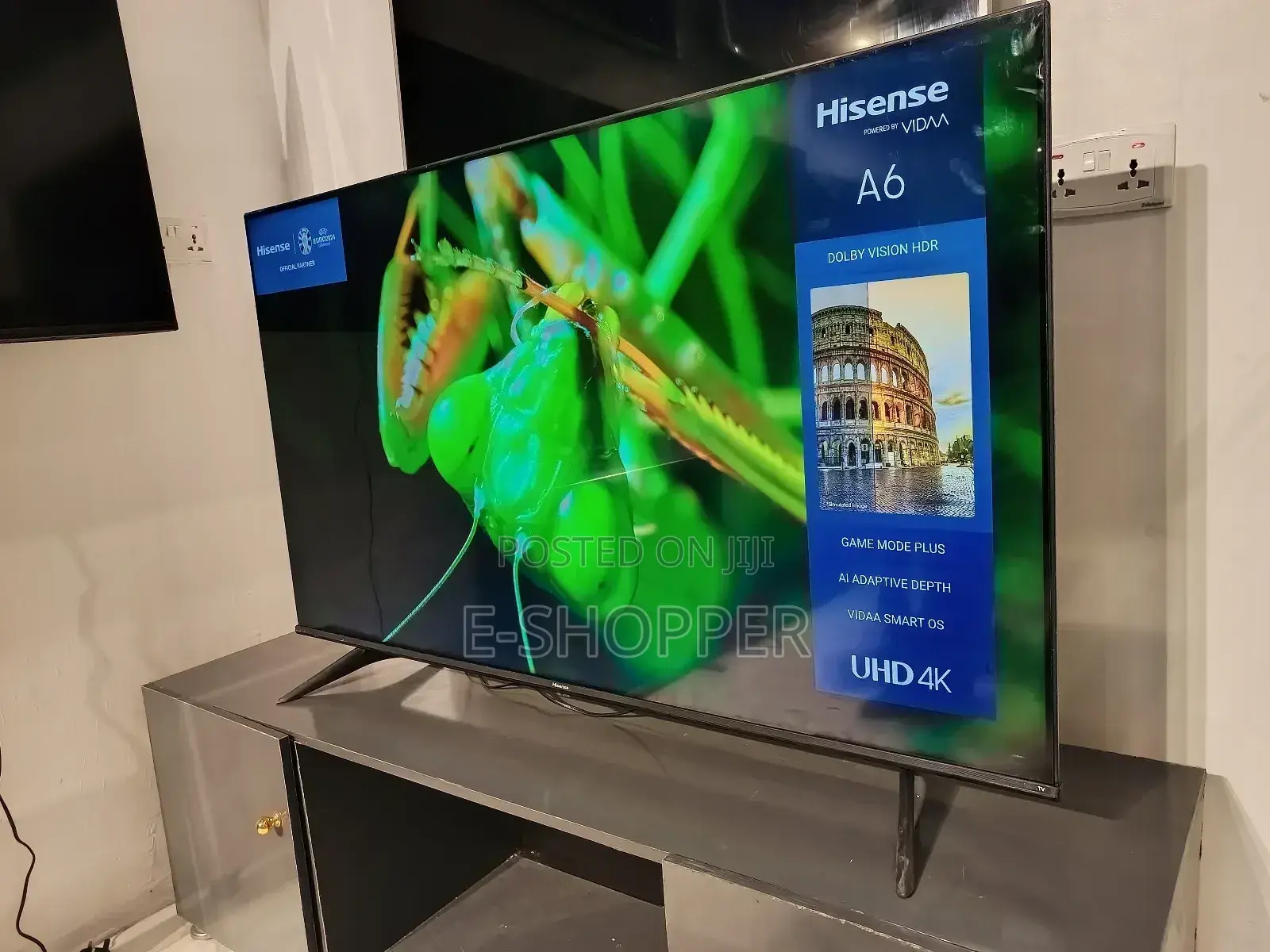 Hisense 55 Inches A6 Smart Uhd TV – Hdr, Wifi, Clean Uk Used