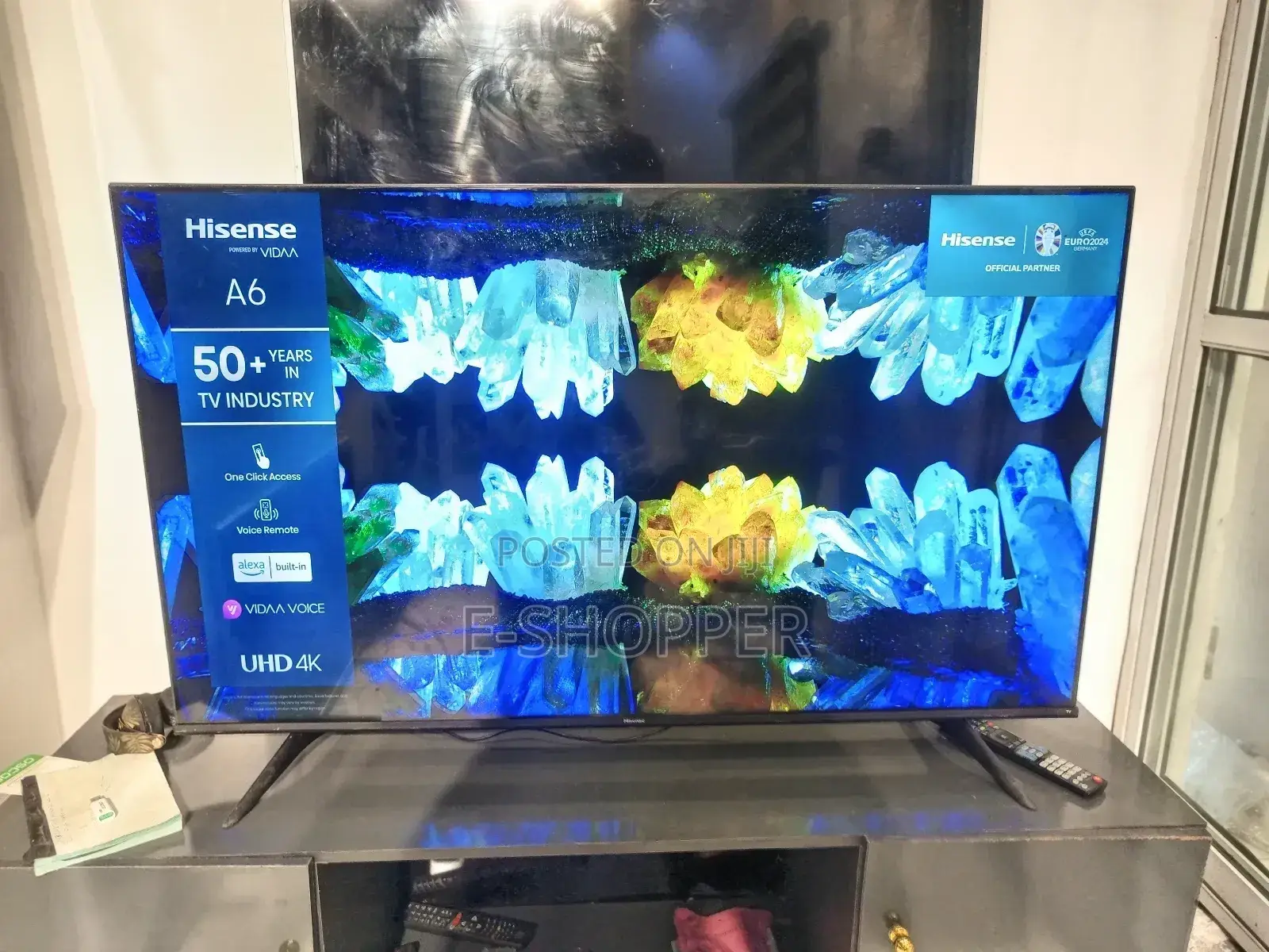 Hisense 55 Inches A6 Smart Uhd TV – Hdr, Wifi, Clean Uk Used