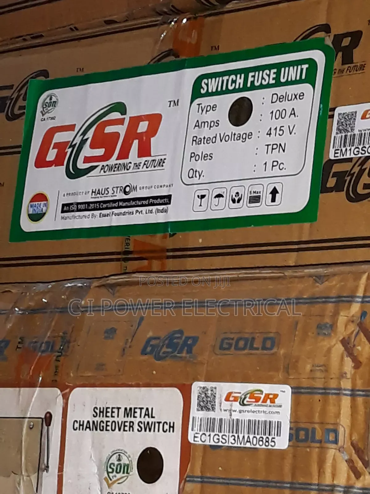 100 Amps GSR Changeover