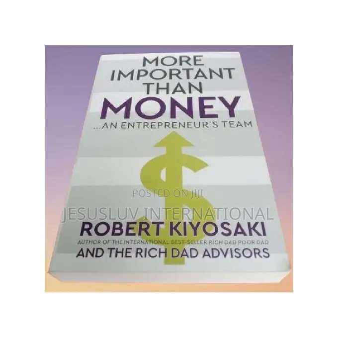 More Important Than Money: An Entrepreneur’S Team by Robert