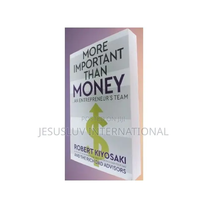 More Important Than Money: An Entrepreneur’S Team by Robert