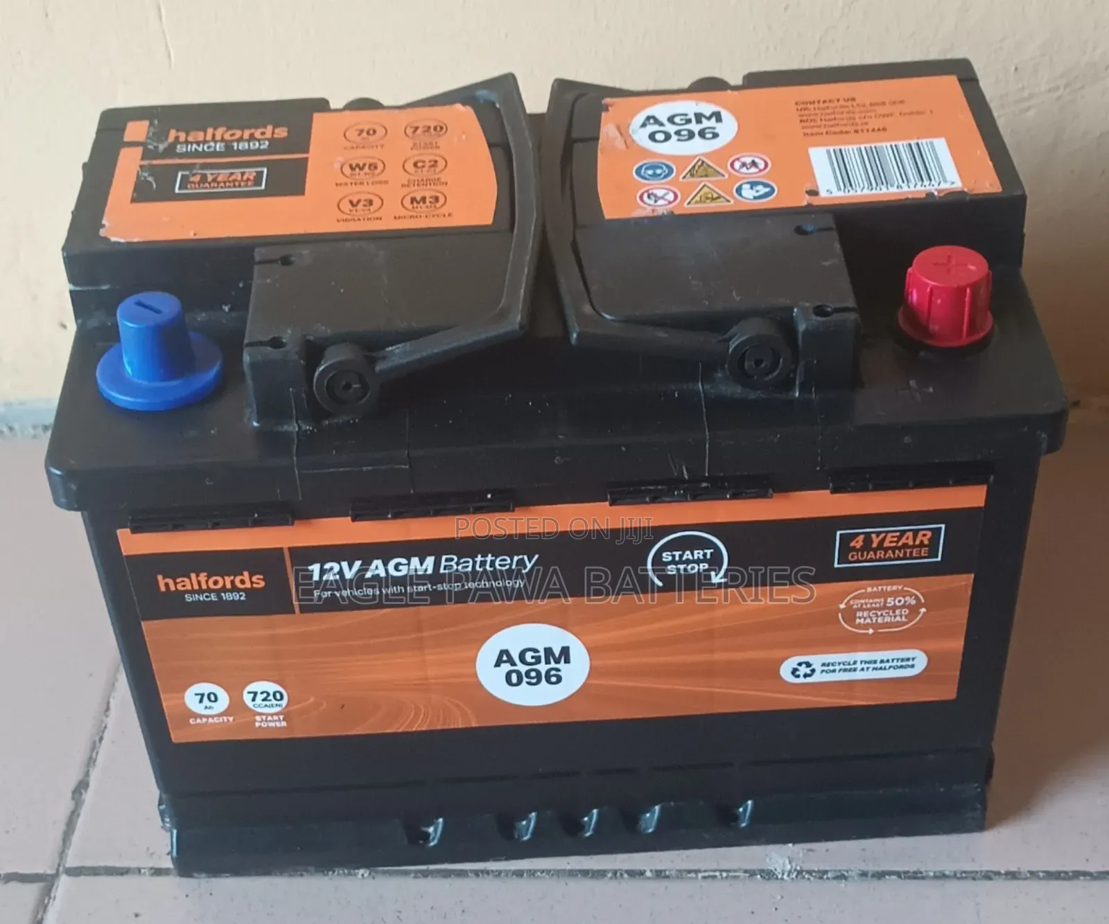 70ah 12v Agm Battery