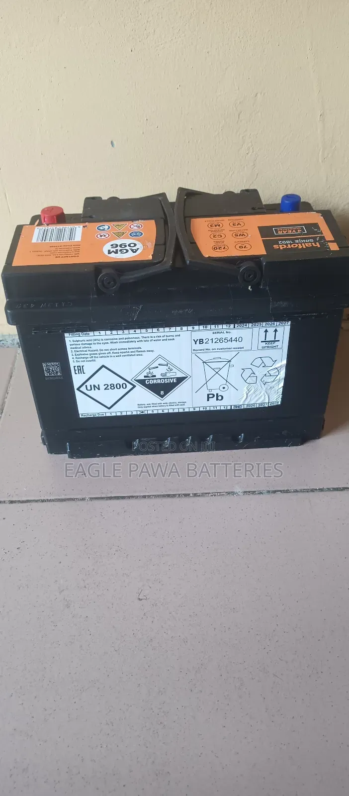 70ah 12v Agm Battery