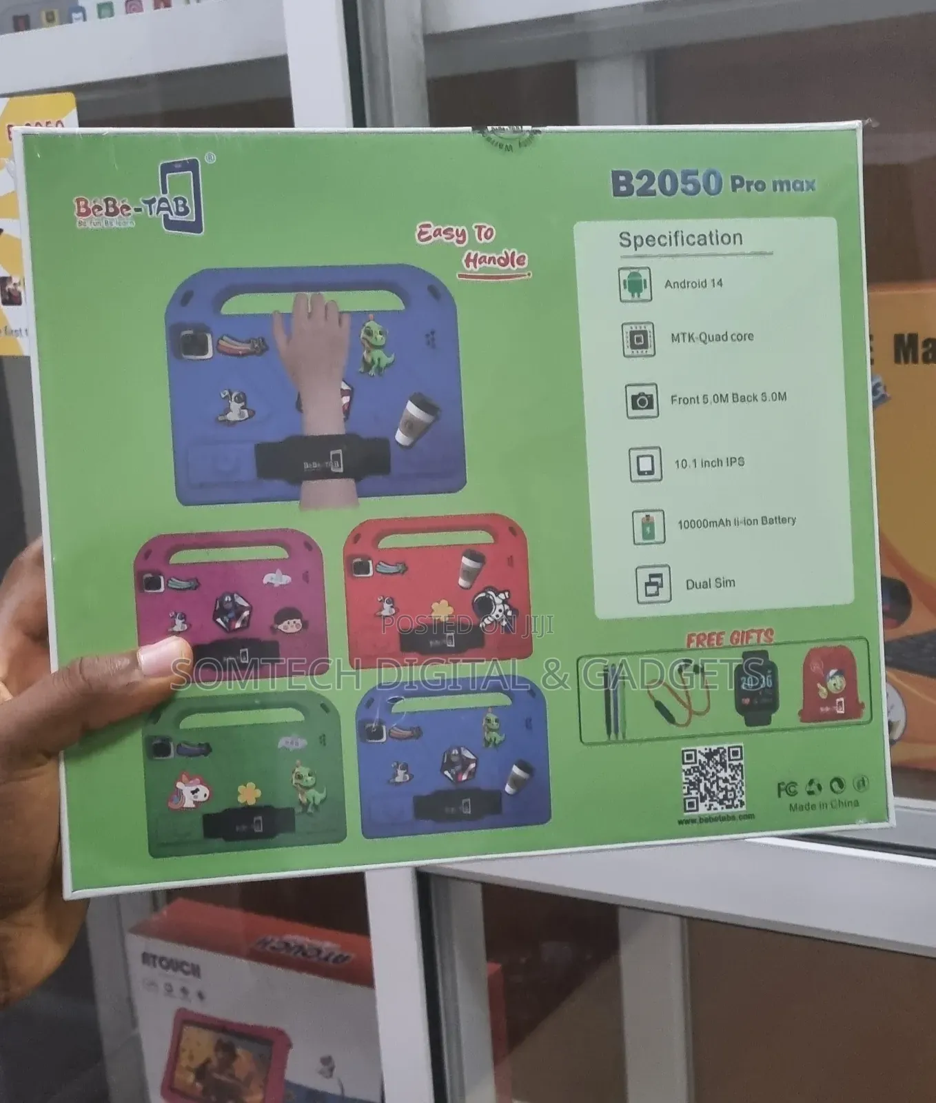 Kid's Tablet Bebe 2950 Pro Max 6gb 256gb,10000mah, 10''