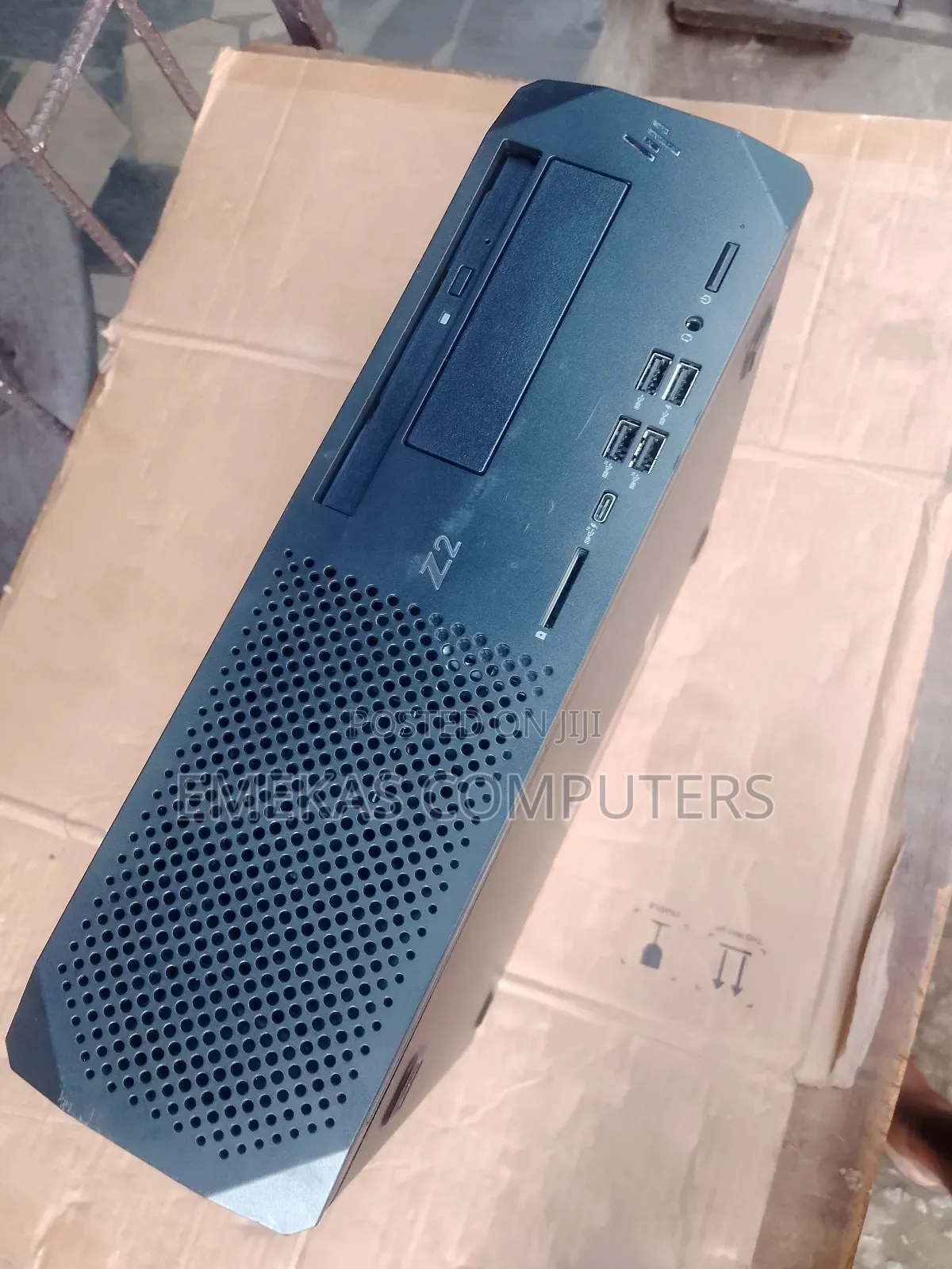 New Desktop Computer HP Z2 G5 SFF 16GB Intel Core I7 SSD 512GB