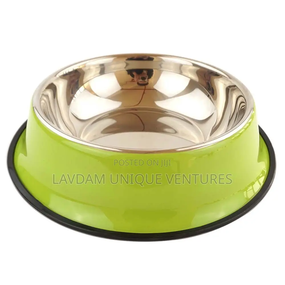Stainless Steel Pet Bowl –Colorful Food Bowl for Dogs Cats
