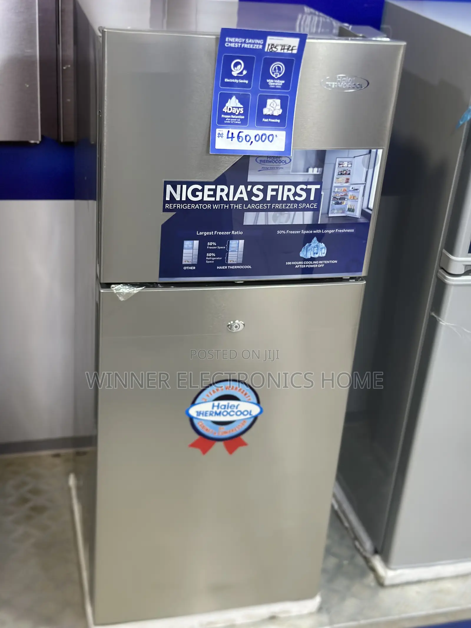 Haier Thermocool 185 Liters Double Door Refrigerator