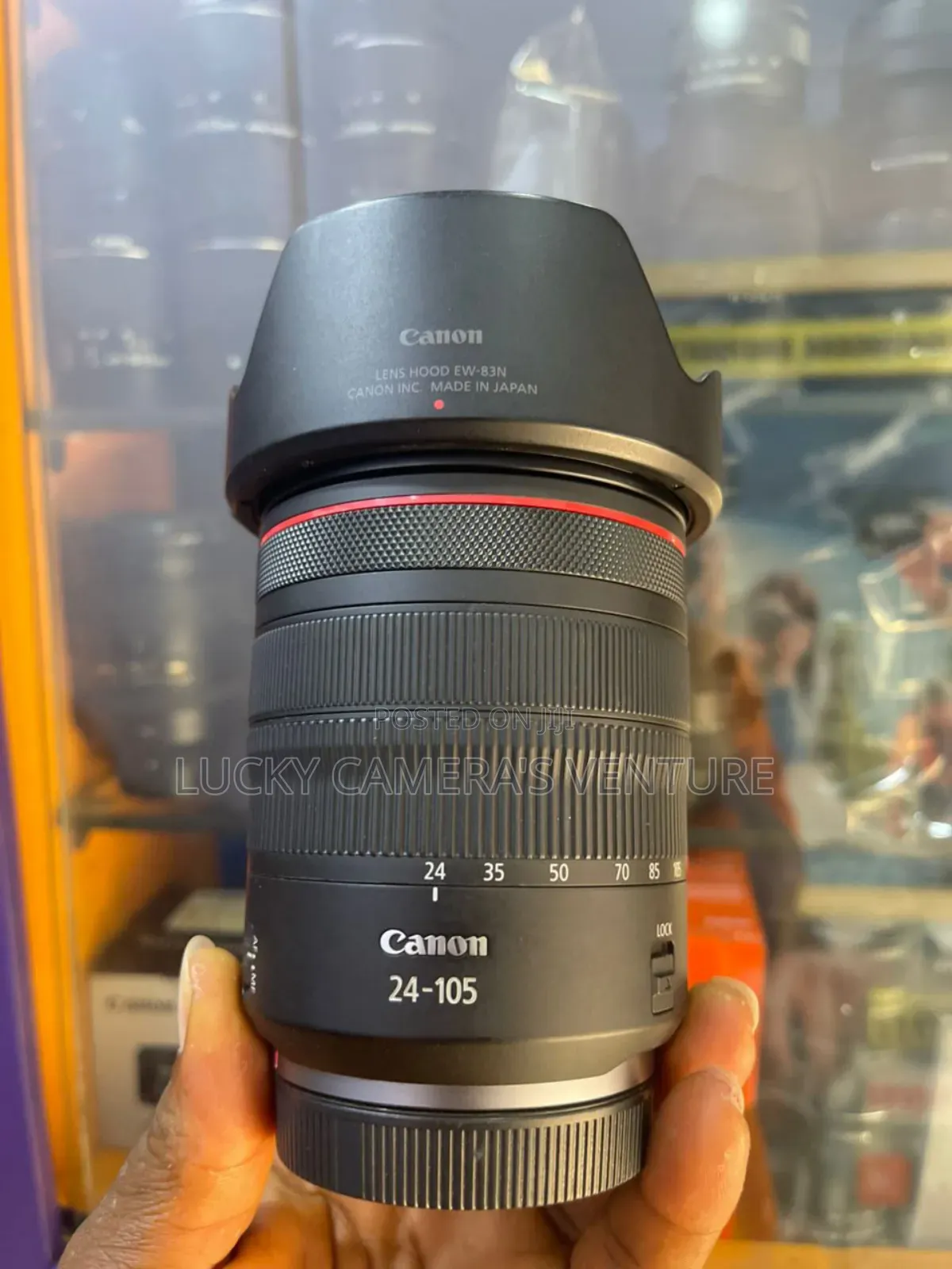 Lens, Canon 24 to 105mm Lens for Rf