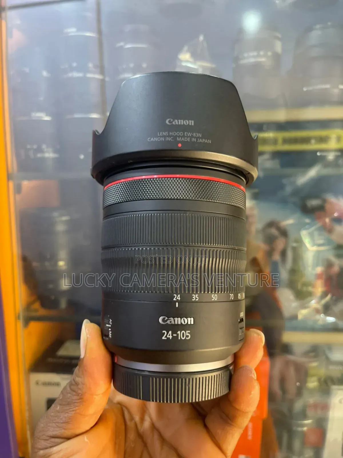 Lens, Canon 24 to 105mm Lens for Rf