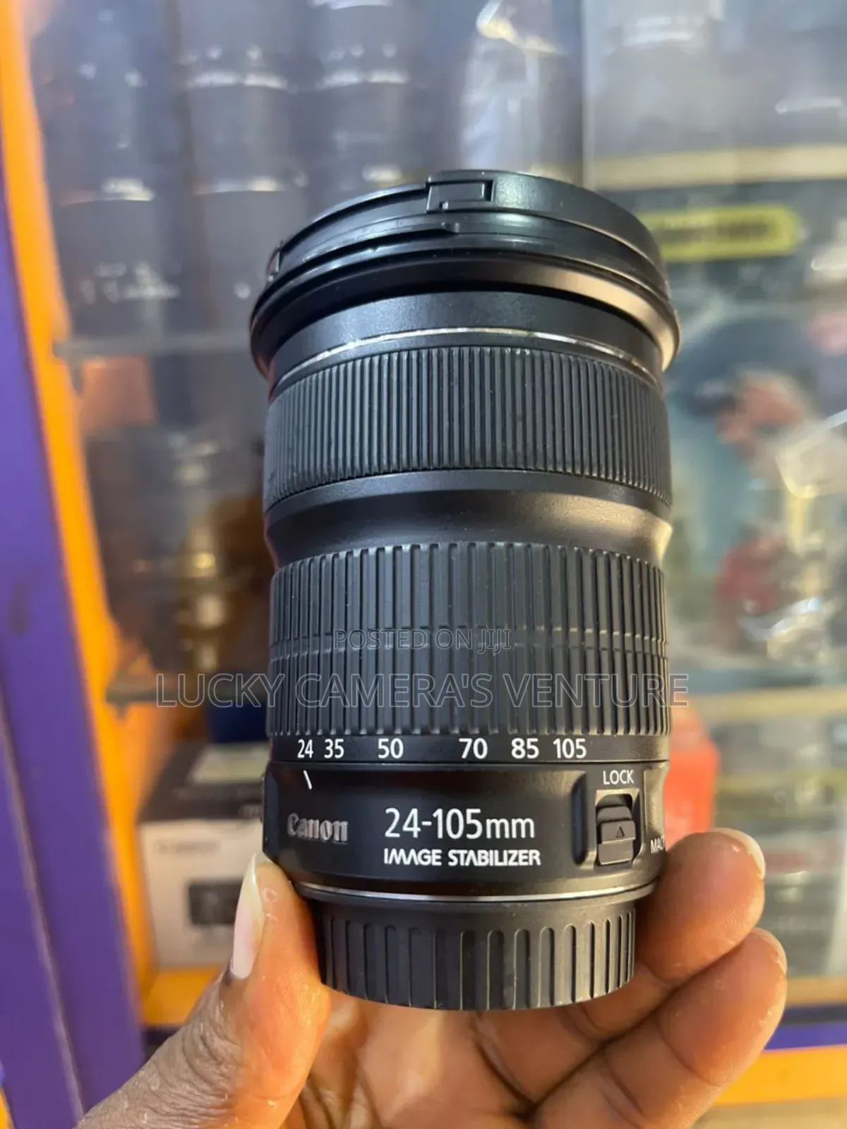 Lens, Canon 24 to 105mm Lens STM