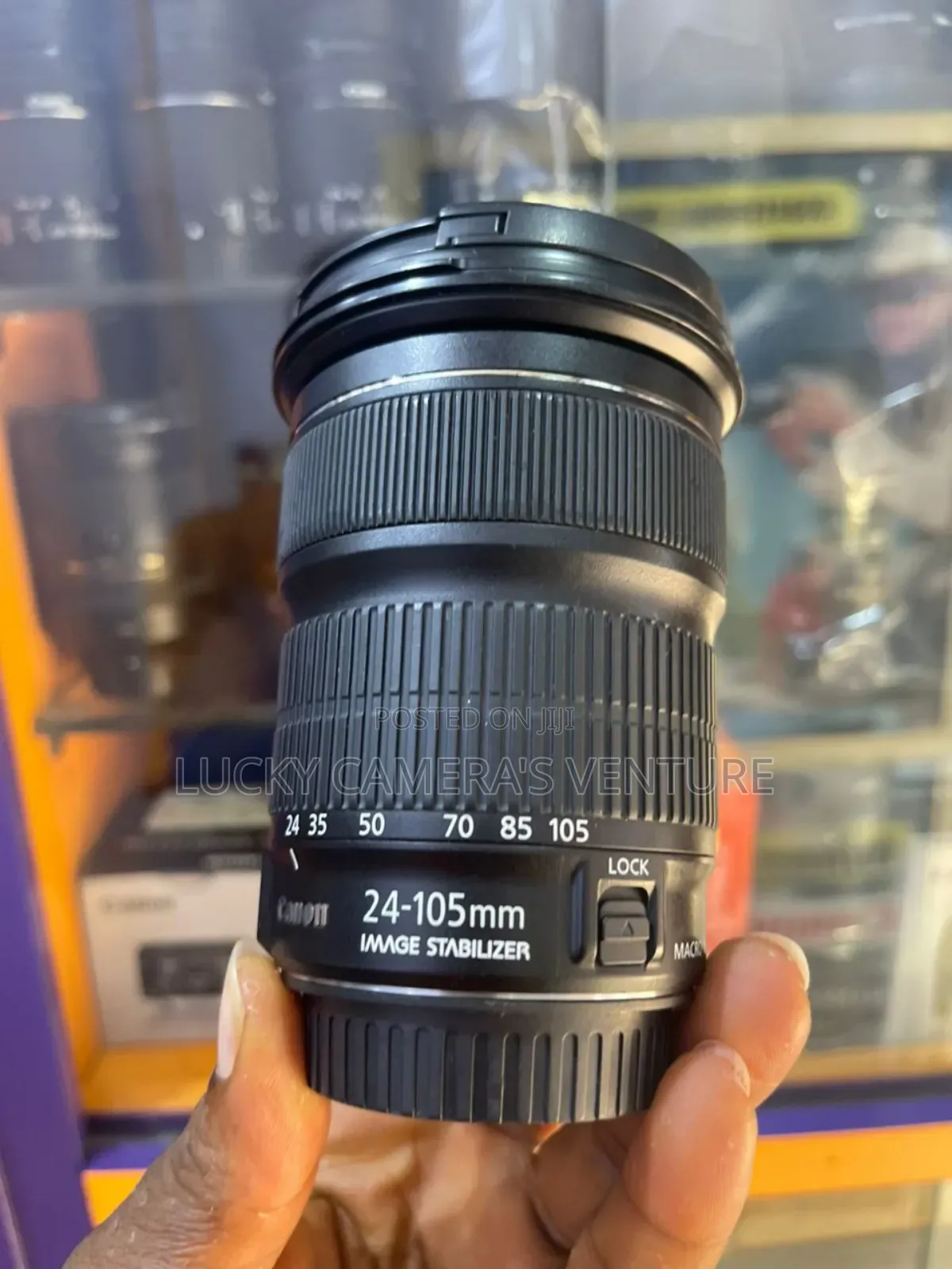Lens, Canon 24 to 105mm Lens STM