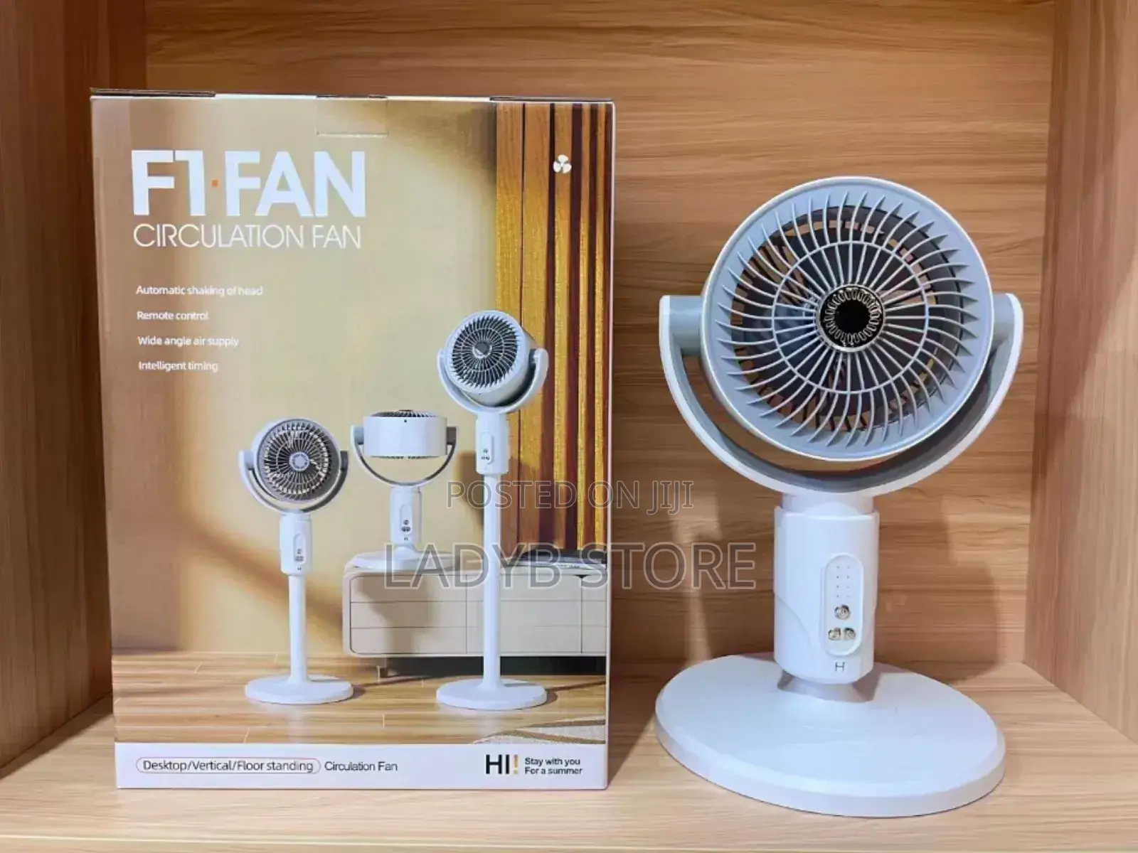 Rechargeable Rotating Fan