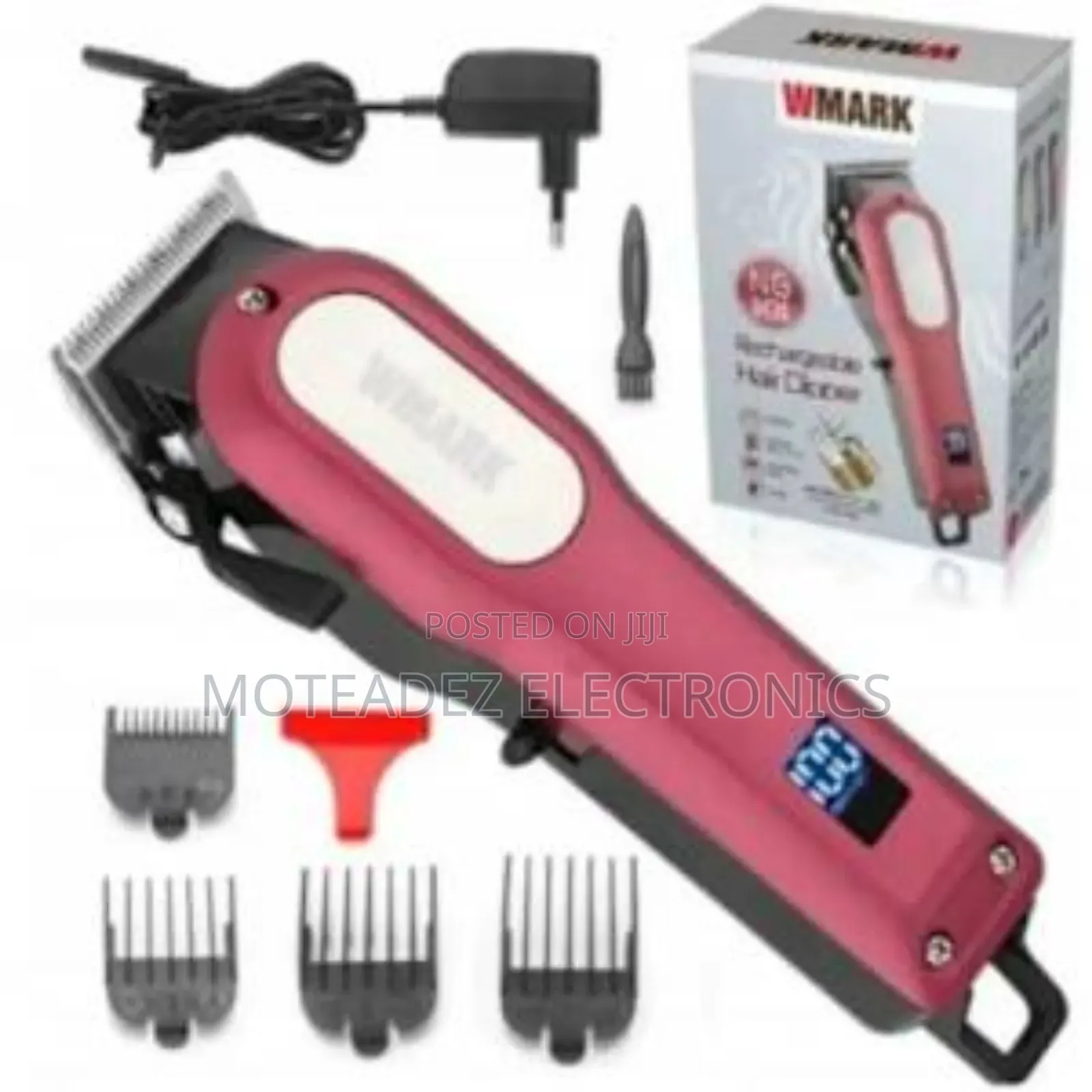Wmark Digital Rechargeable Cordless Professional Clipper