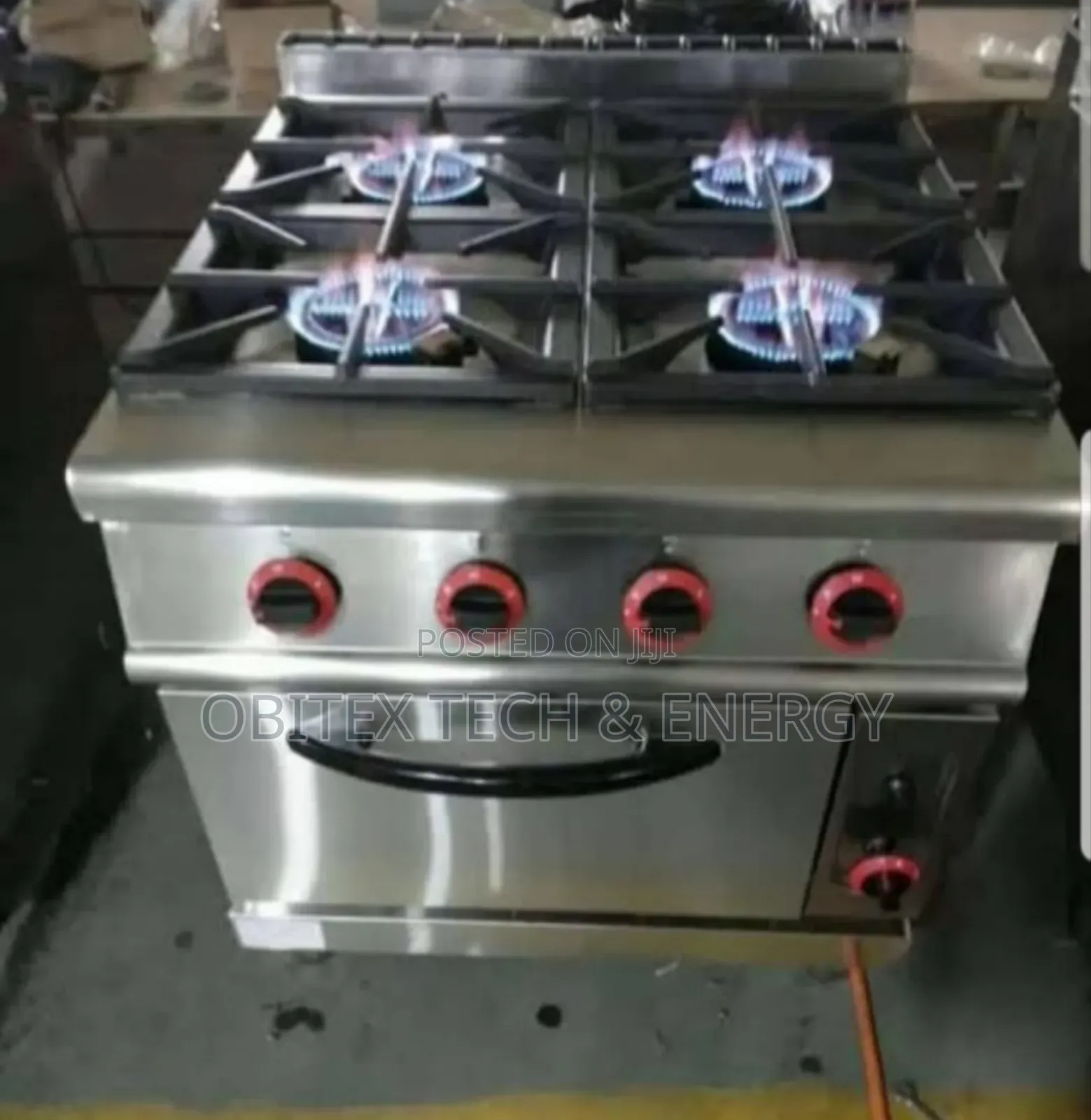 4-Burner Gas Cooker With Oven – Durable Efficient