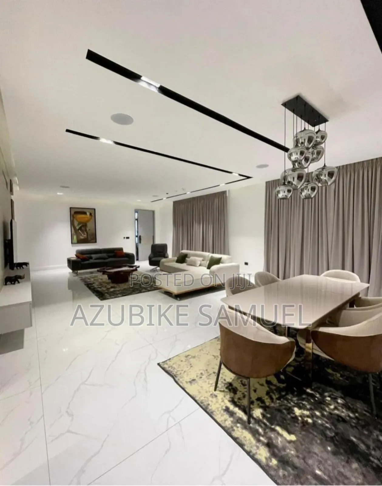 Furnished 5bdrm Maisonette in Banana Island Lagos for rent