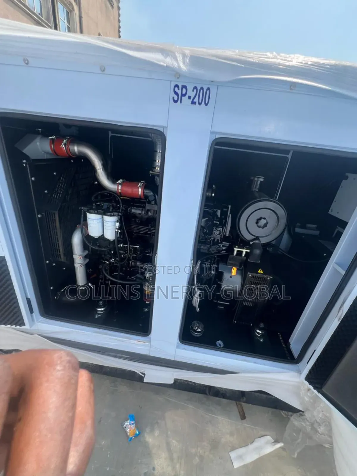 200kva Uk Perkins Soundproof Copper Coil Generator