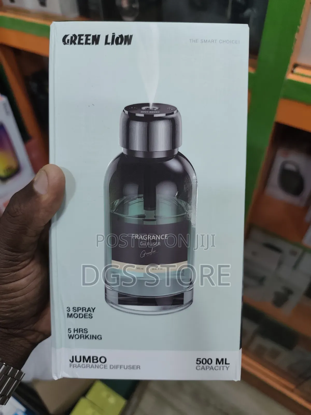 Green Lion Jumbo Fragrance Diffuser 500ml Capacity