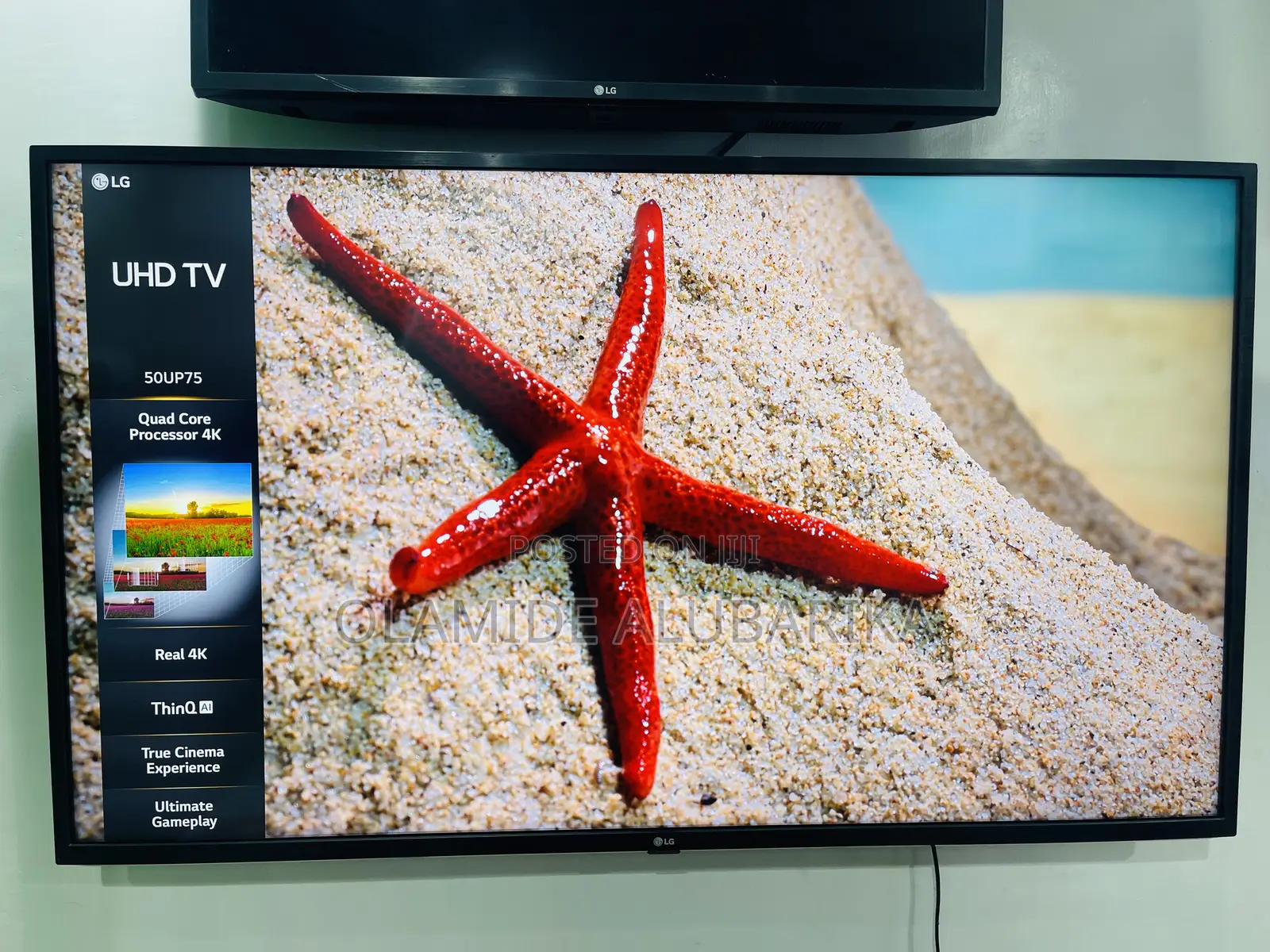 Lg 50" Uhd Webos Smart Tv, Ai Thinq, Active HDR 2021