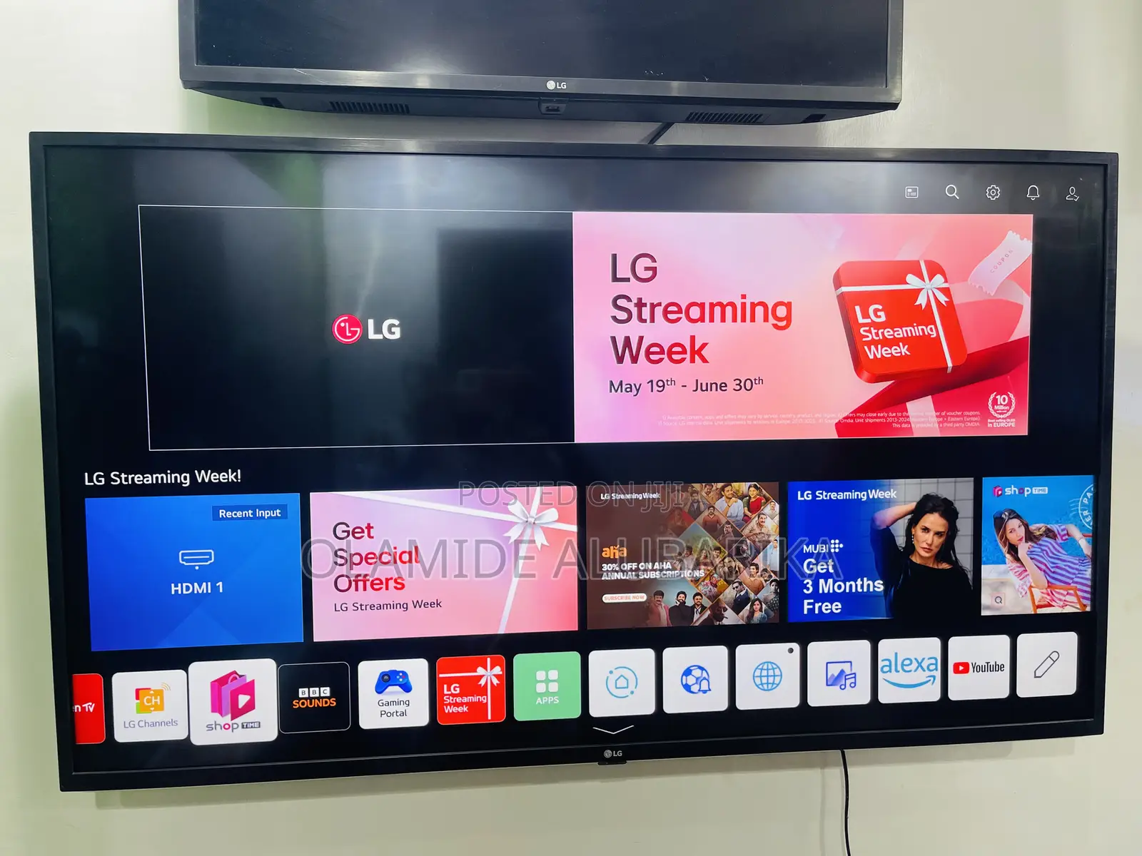 Lg 50" Uhd Webos Smart Tv, Ai Thinq, Active HDR 2021