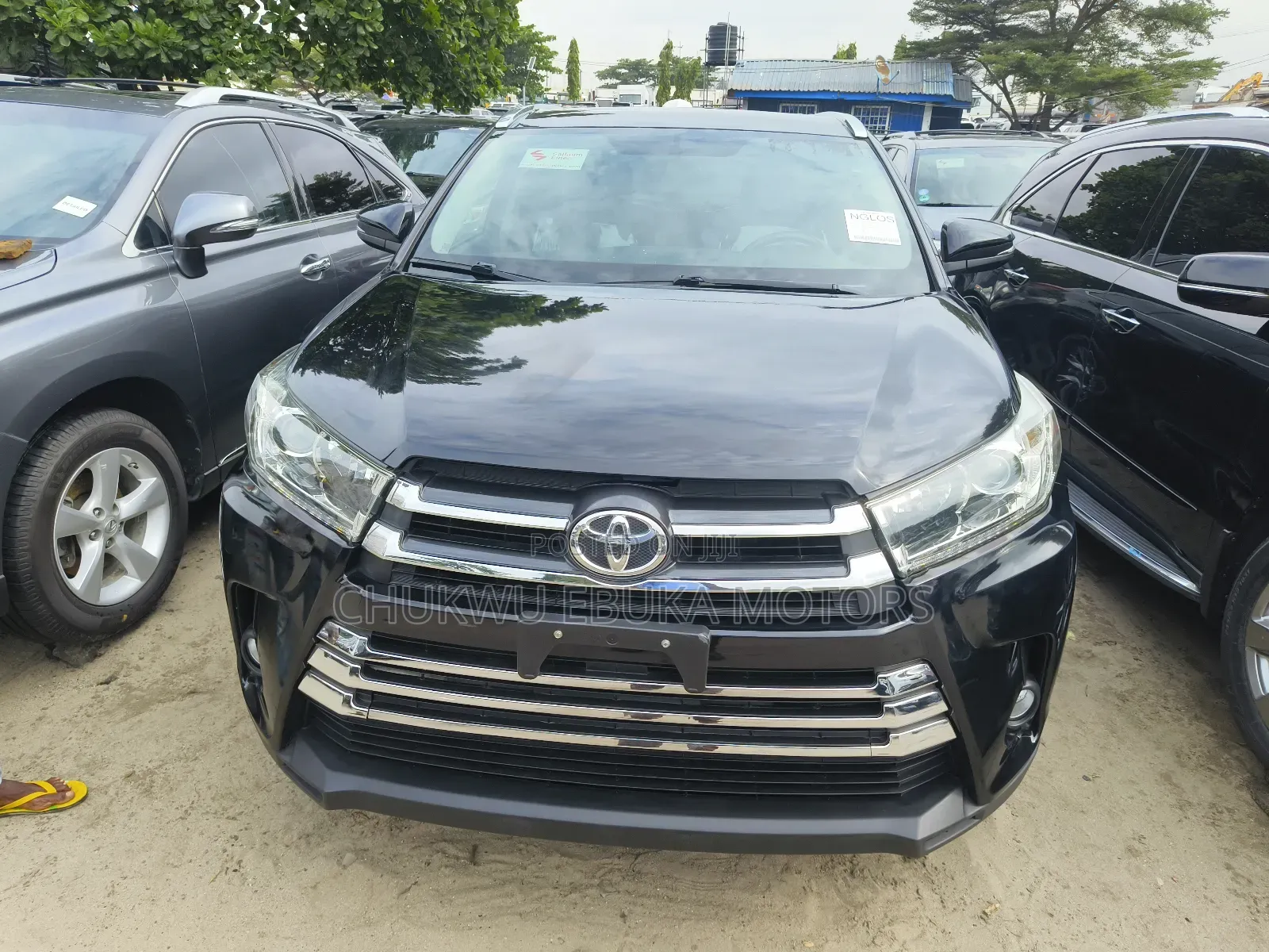Toyota Highlander XLE V6 4x2 (3.5L 6cyl 6A) 2016 Black