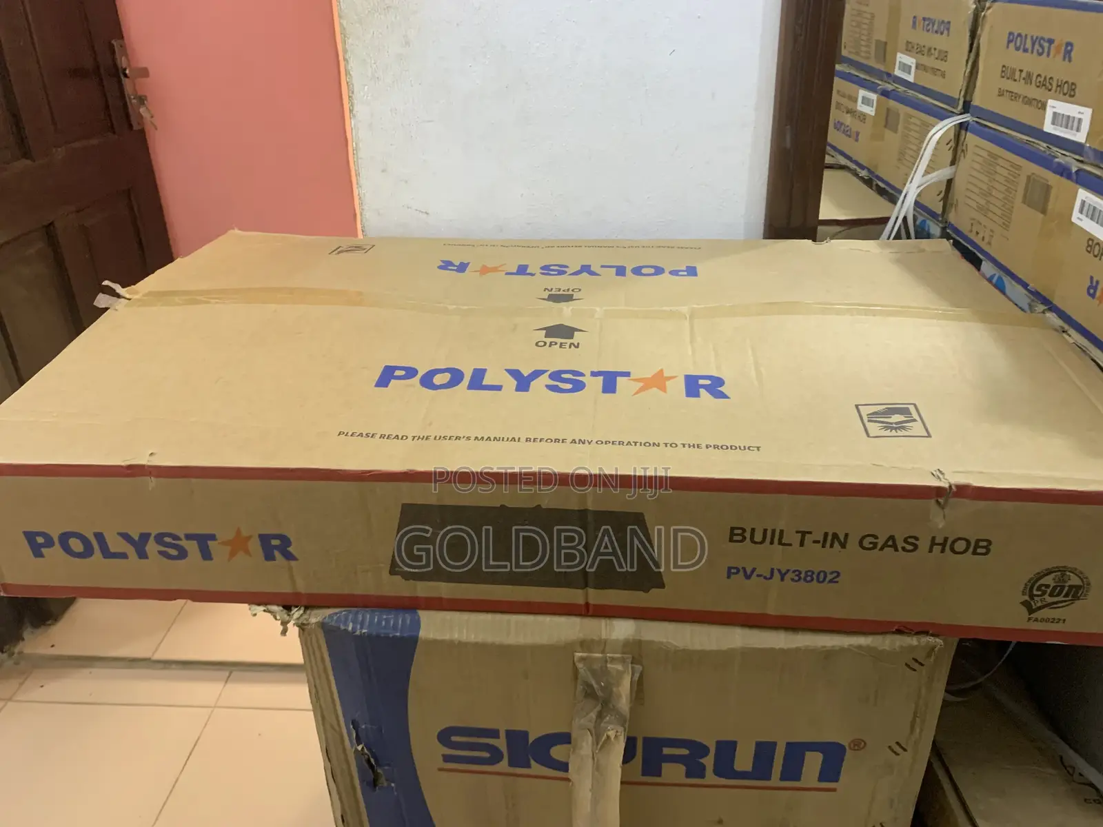 Pv-jy3802 By Polystar – Glass Surface, Triple Burner Power