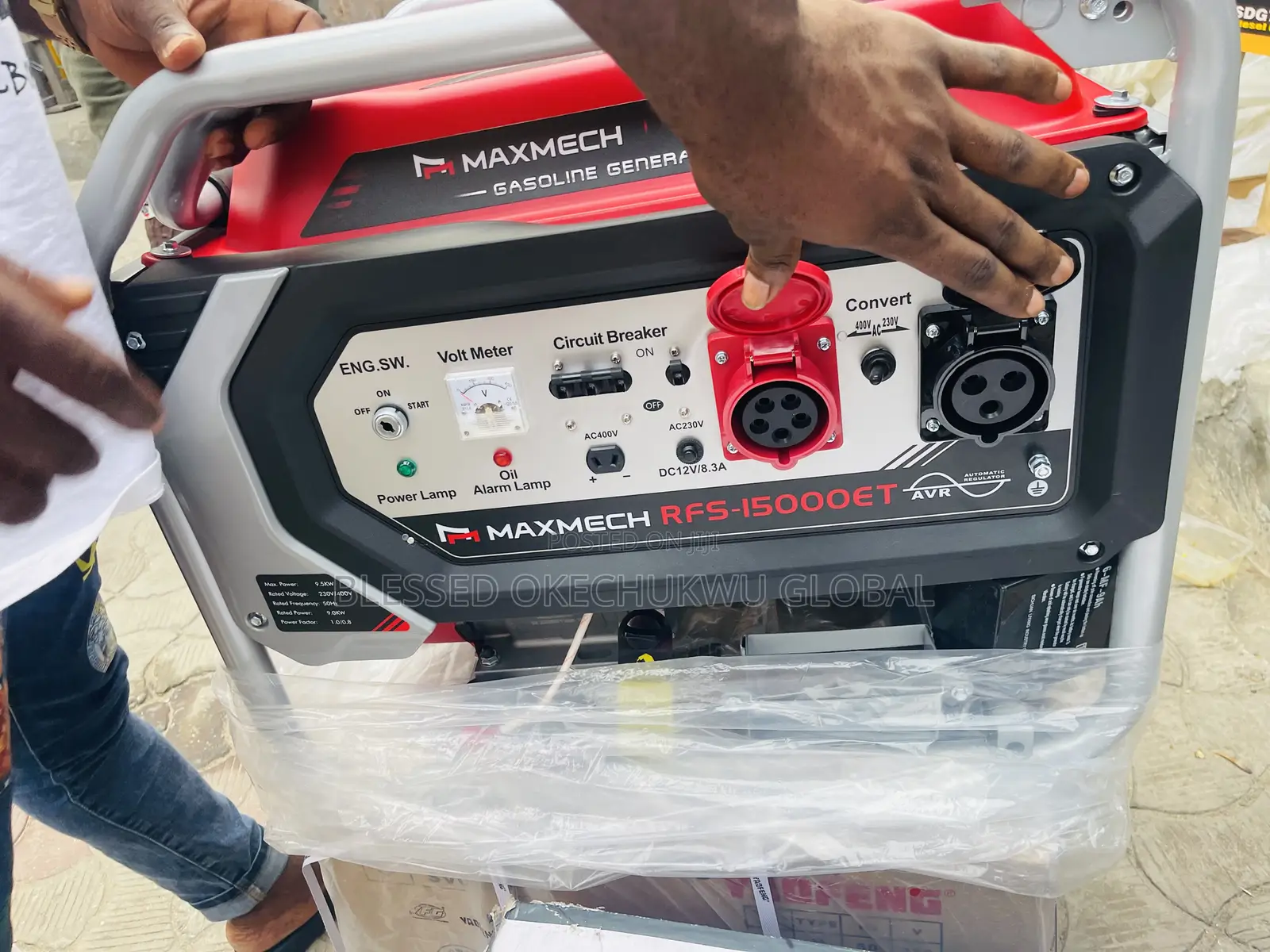 10kva 3phase Maxmech Generator