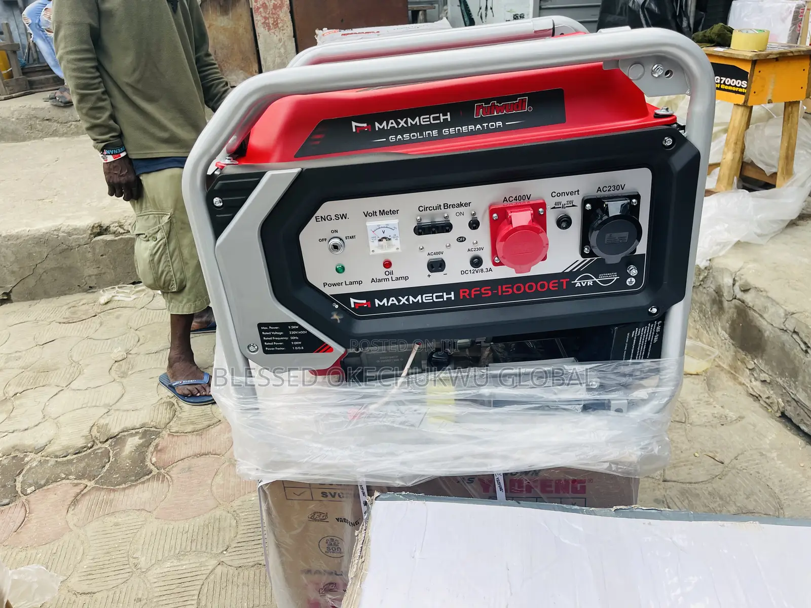 10kva 3phase Maxmech Generator