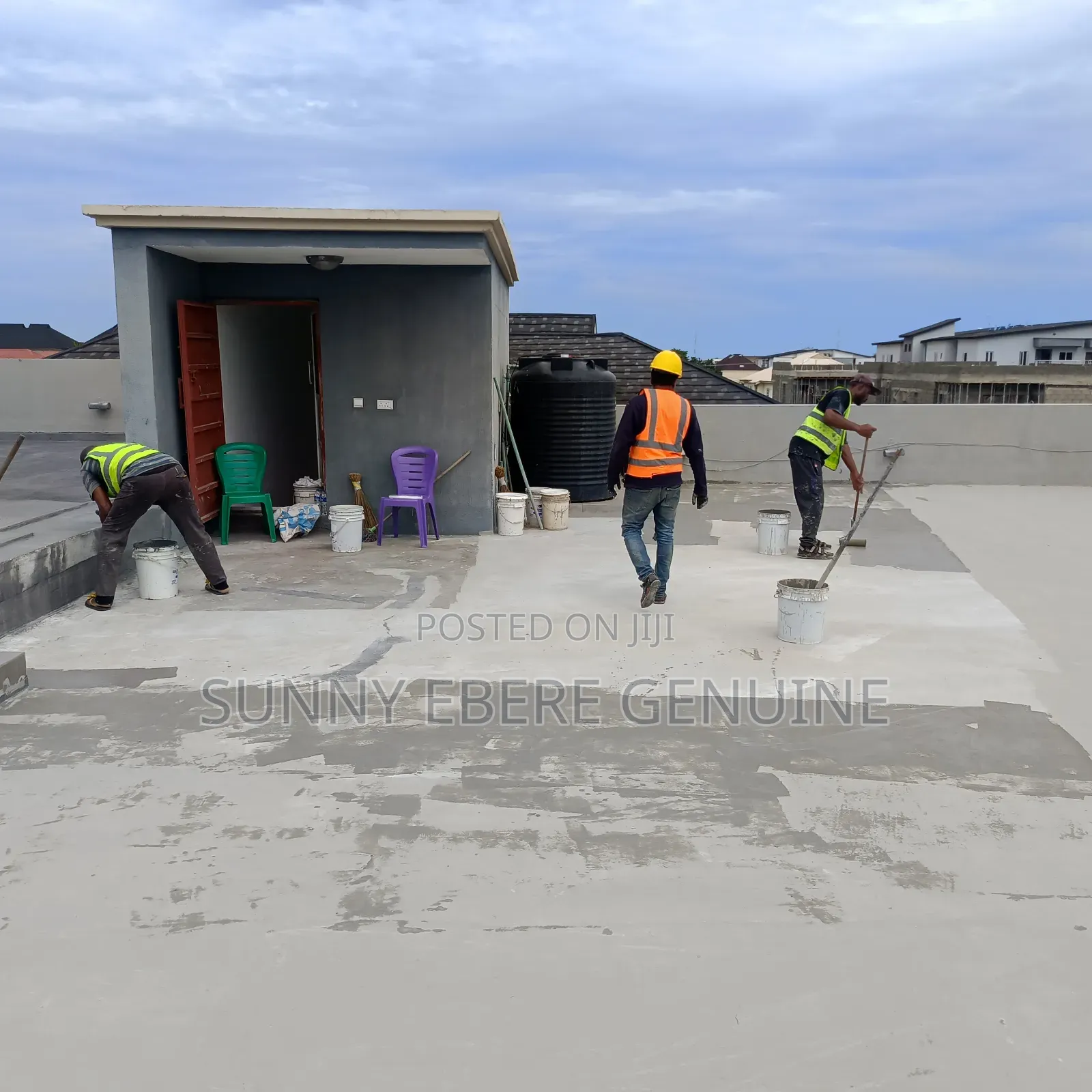 Flat Roof Slab Waterproofing
