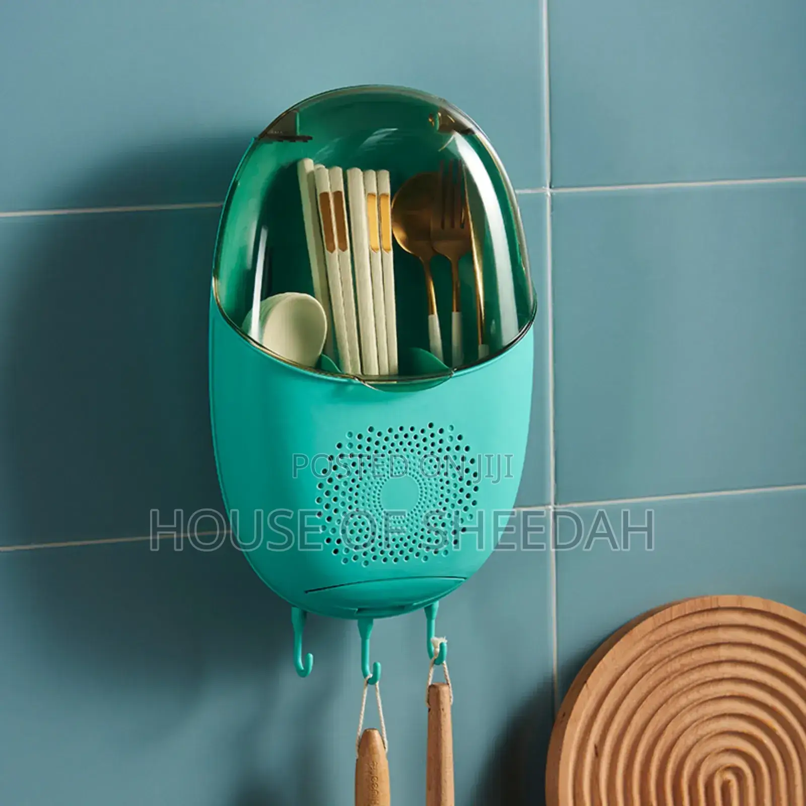 Kitchen Cuttleries Drain Storage Box