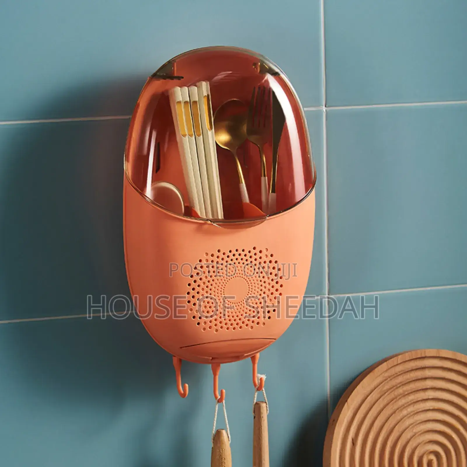 Kitchen Cuttleries Drain Storage Box