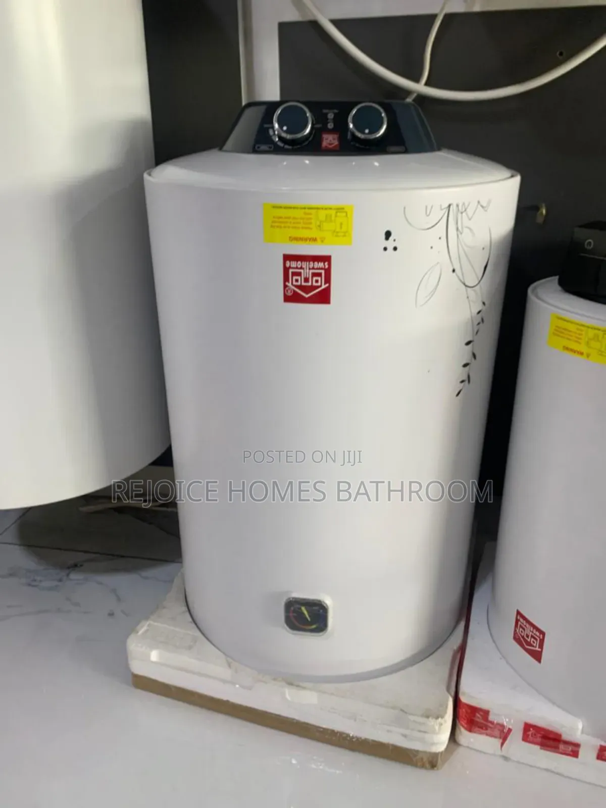 Sweethome Electric Water Heater With Control Knobs 80 Liters