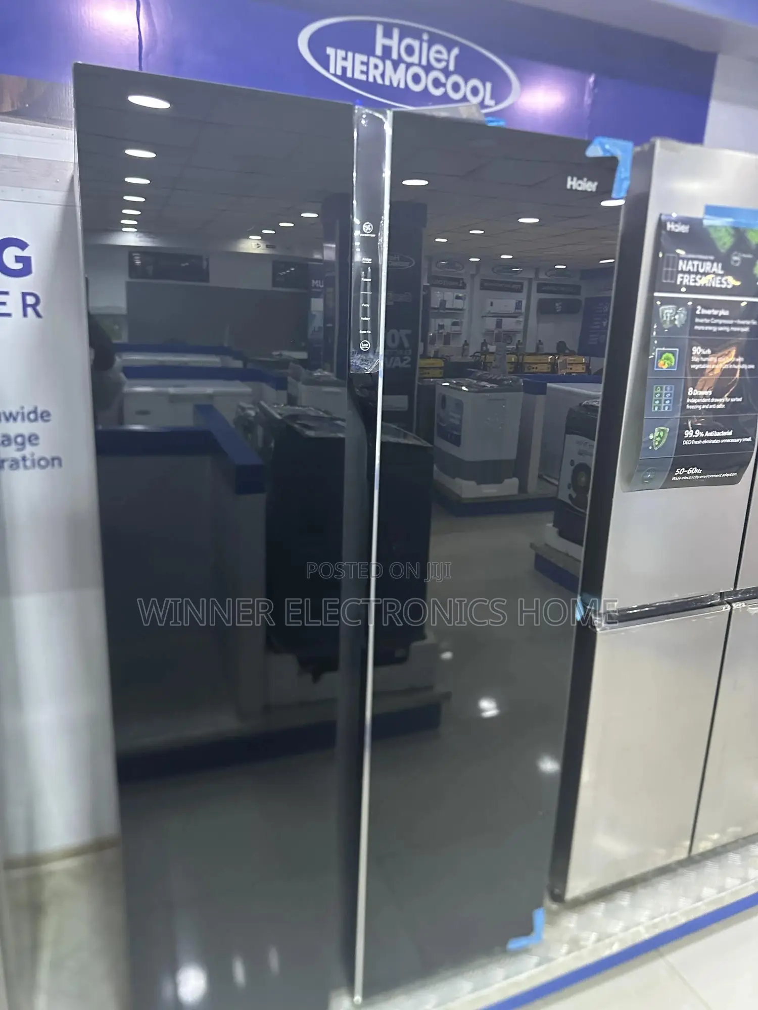 Haier Thermocool Side by Side Inverter Fridge 619 Liters
