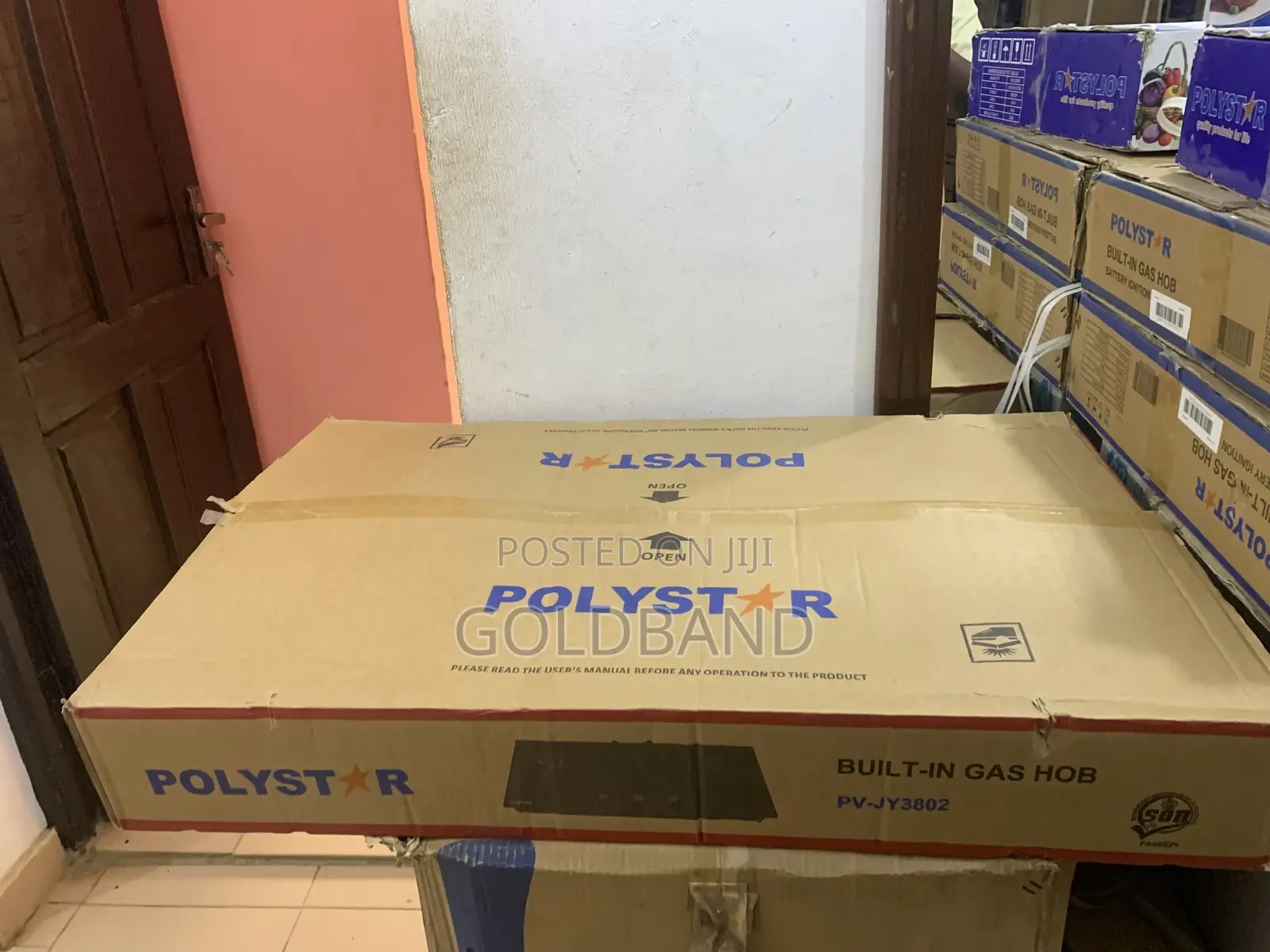 Pv-Jy3802 Gas Hob – Stainless Steel Surface – Polystar