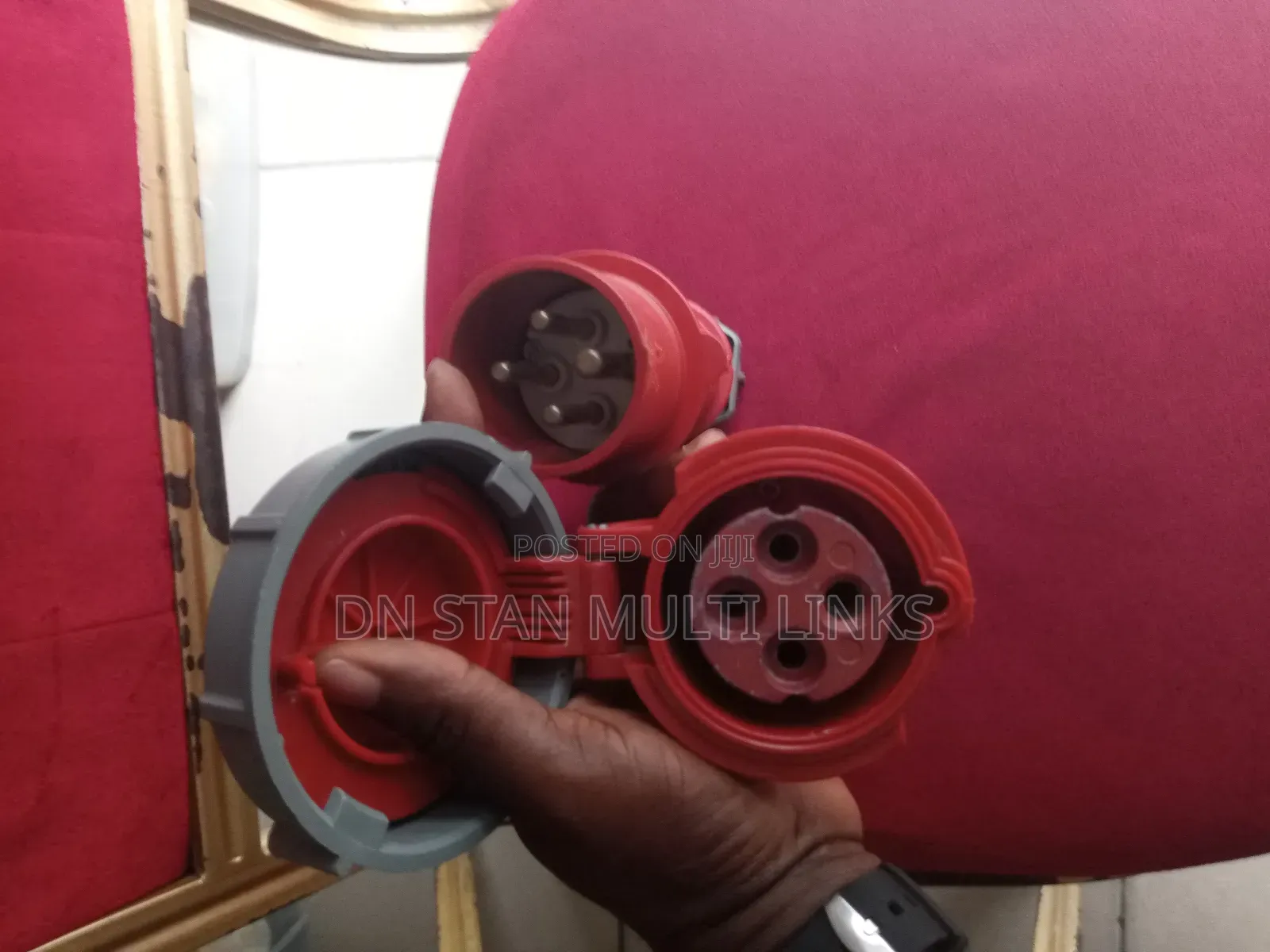 16amps 3pin Mennekes Male and Female Plug