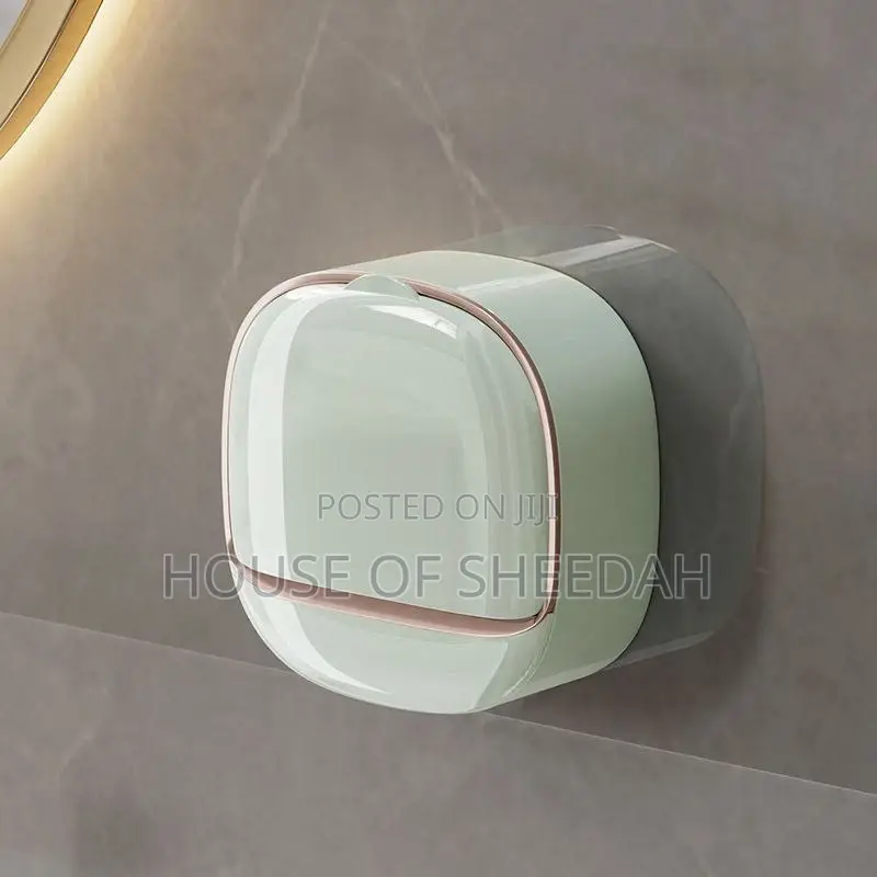 New Wall-Mounted Free-Punch Drain Soap Rack