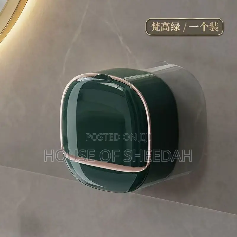 New Wall-Mounted Free-Punch Drain Soap Rack