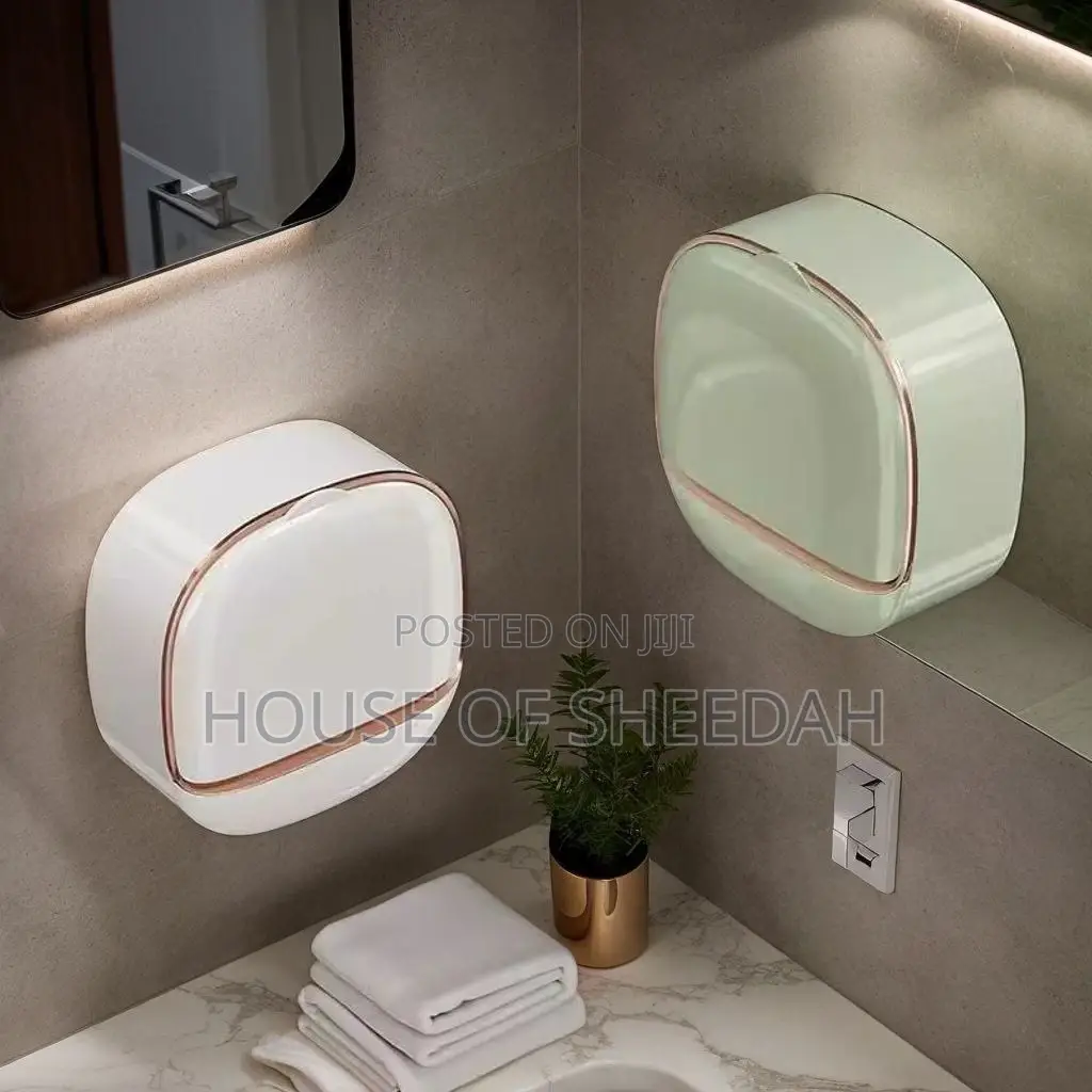 New Wall-Mounted Free-Punch Drain Soap Rack