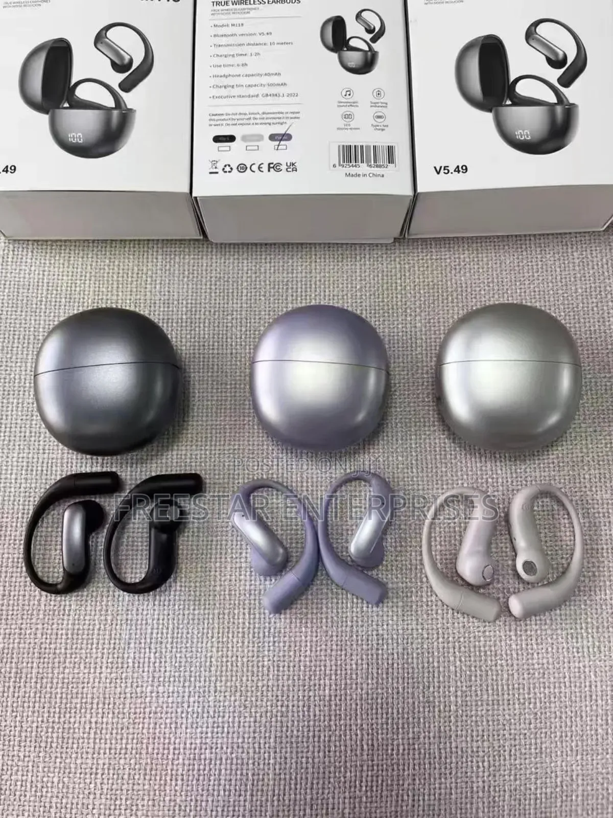 M118 Ai Language Translator Bluetooth Earbuds. Sports Earbud