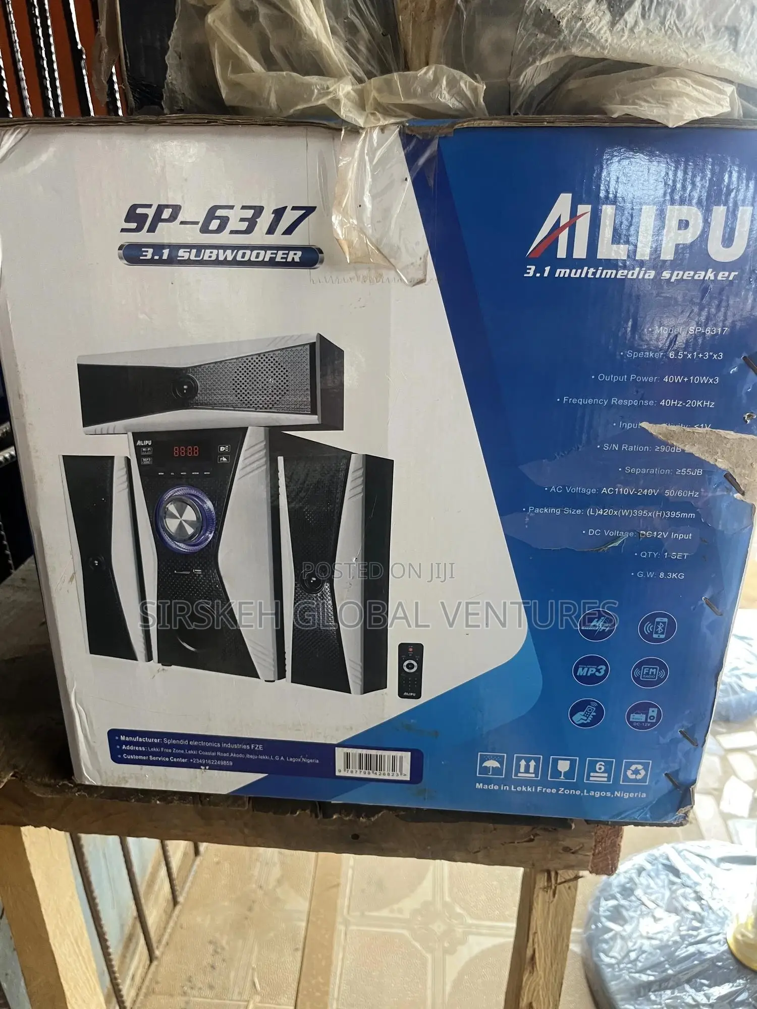 Ailipu 3.1 (6317) Bluetooth Home Theatre