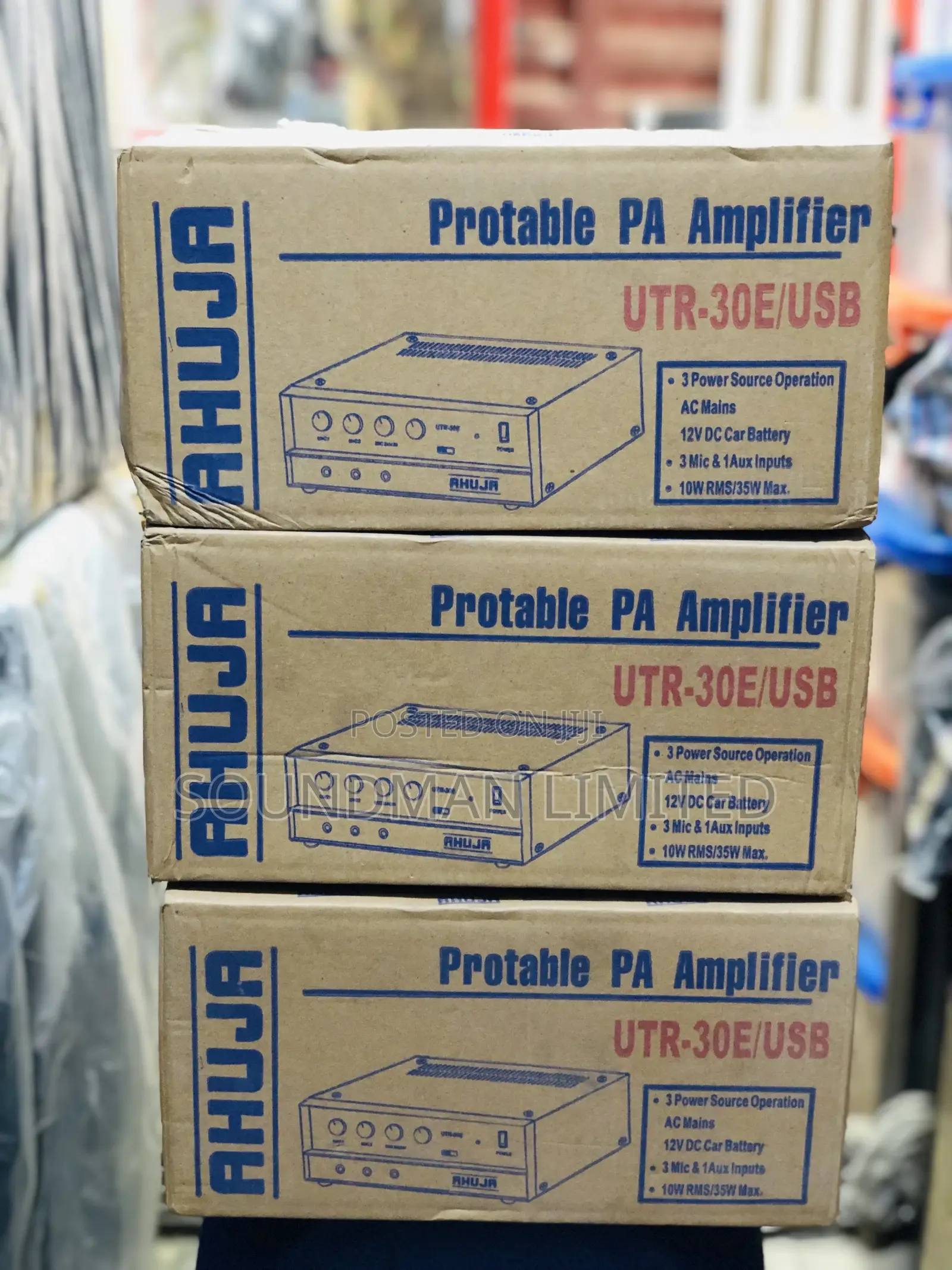 Ahuja Amplifier Utr-30e/Usb (Original Amplifier) for Mosque Speakers