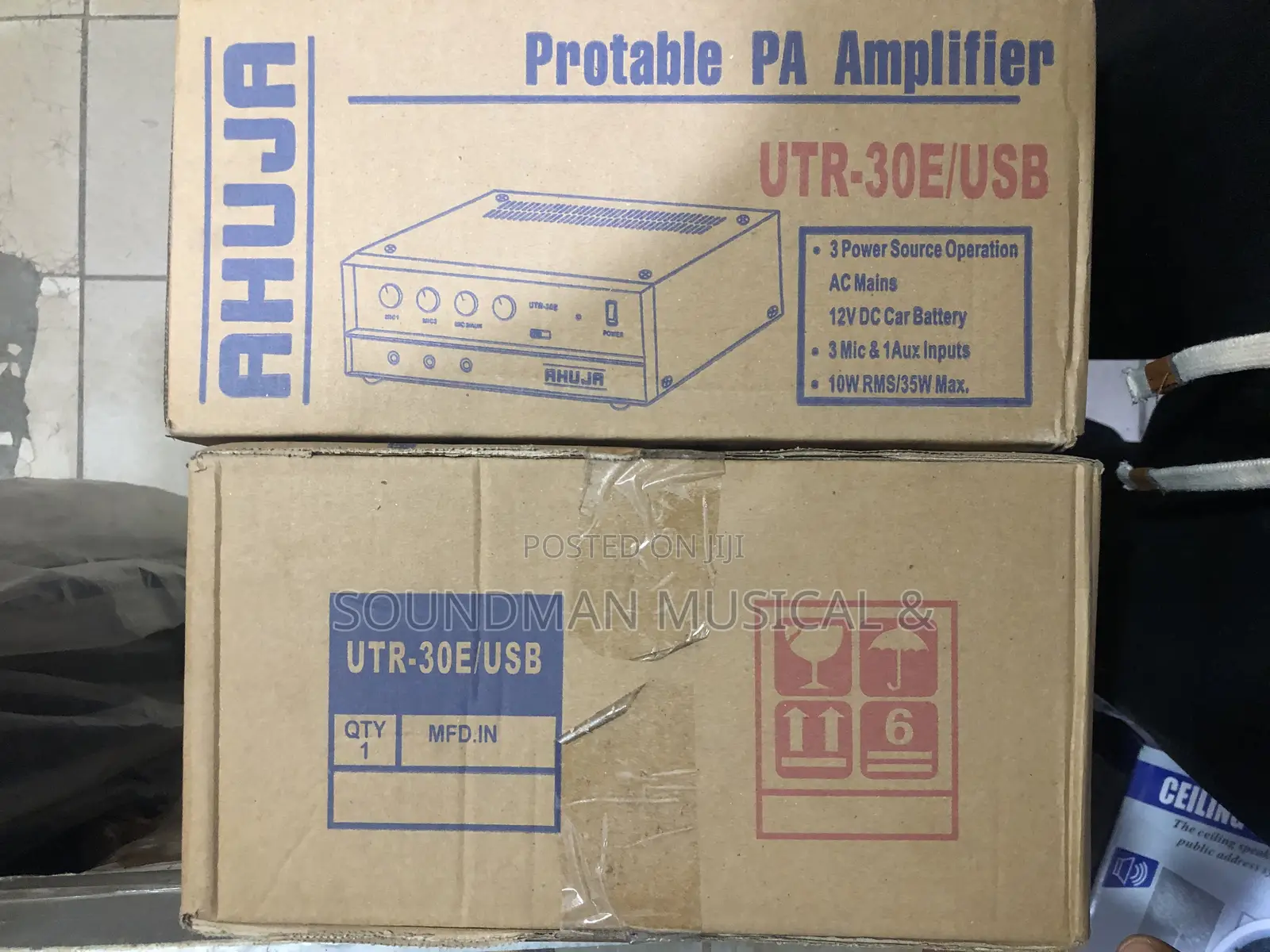 Ahuja Amplifier Utr-30e/Usb (Original Amplifier) for Mosque Speakers