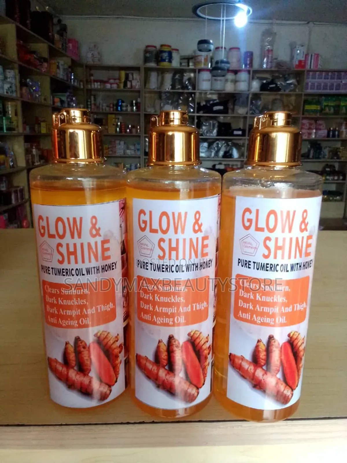 Glow and Shine Oil and Soap