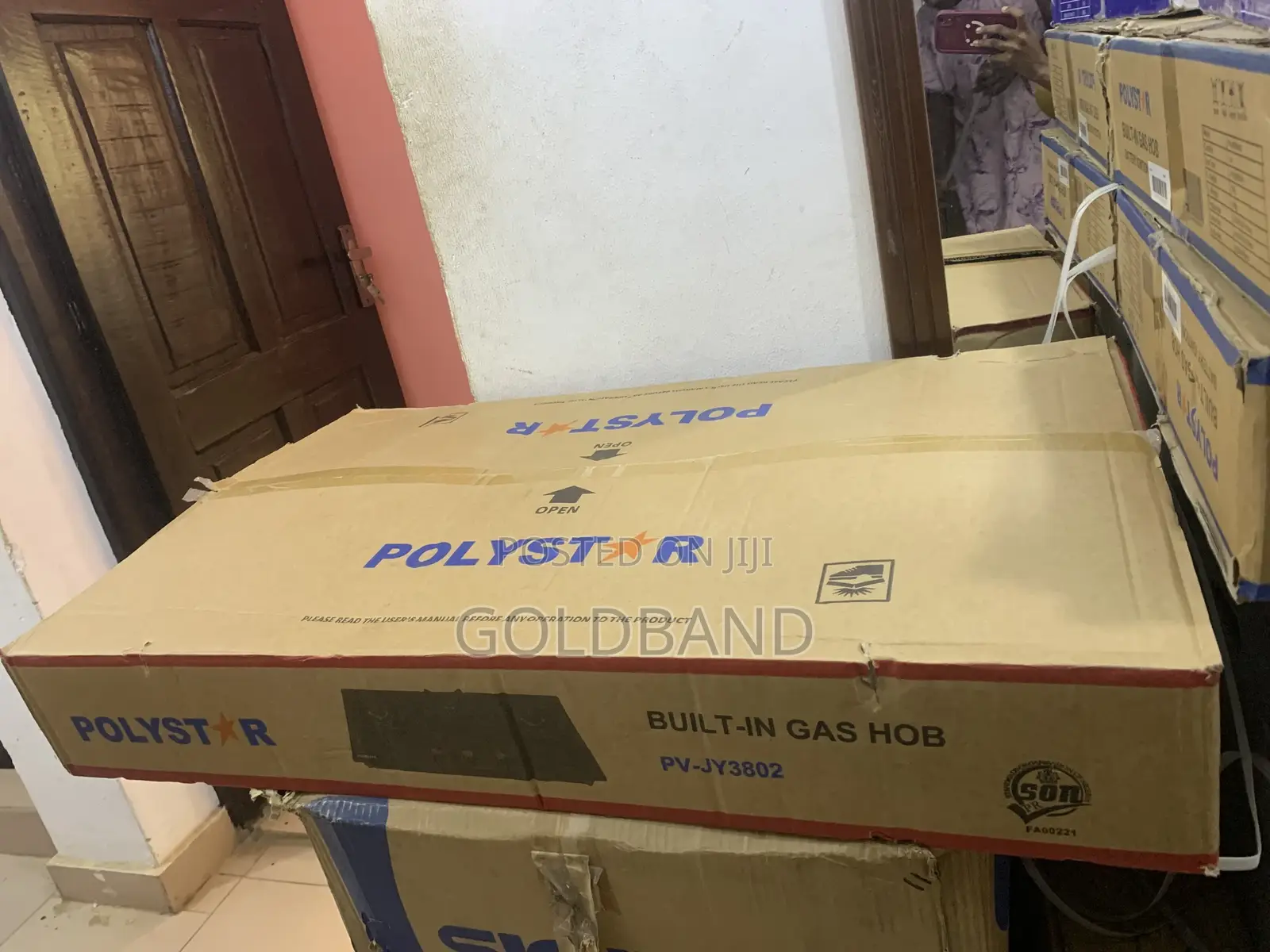 Affordable Durable Hob – Polystar Pv-Jy3802– 3 Gas Burners